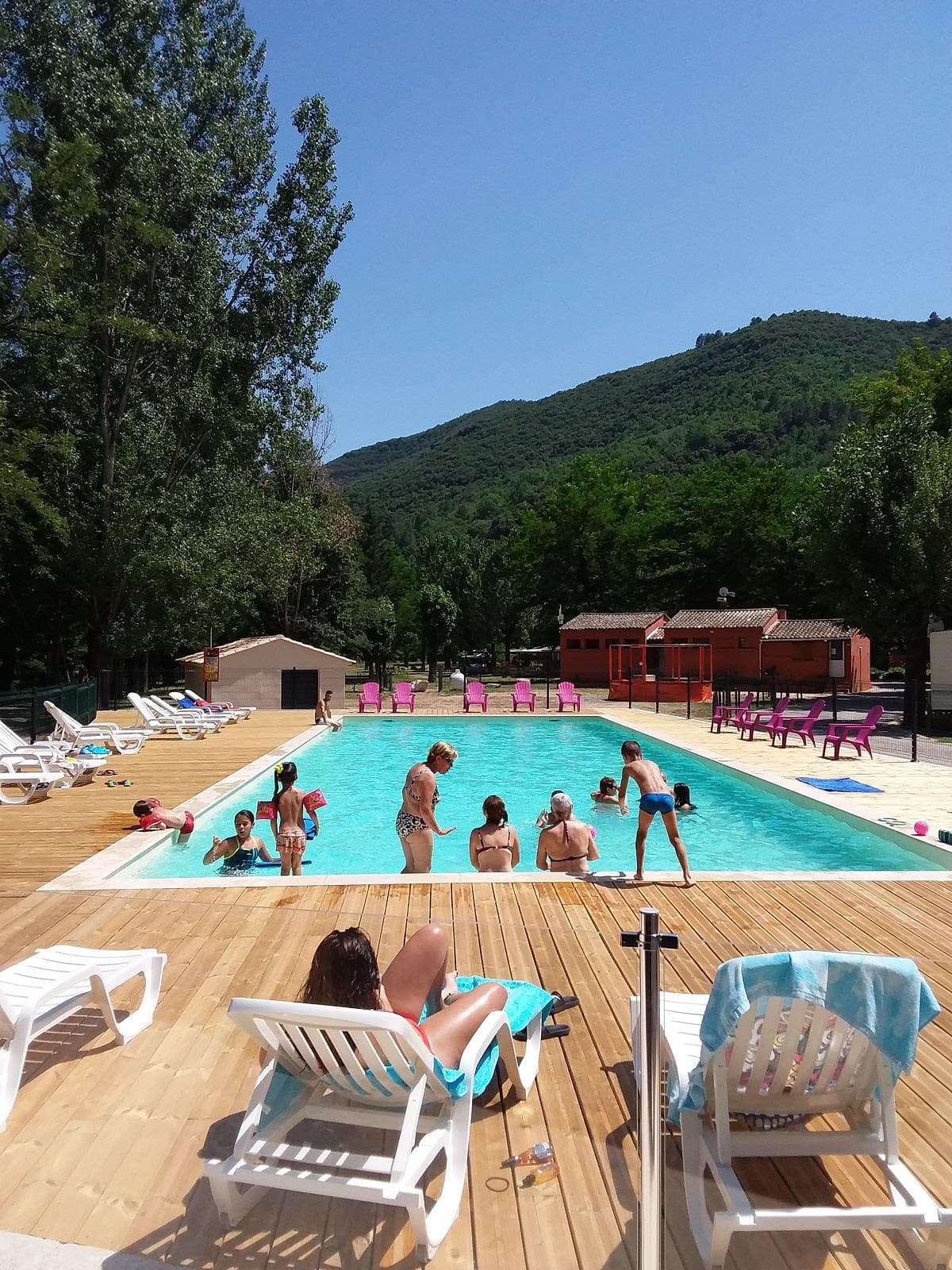 A scenery from Camping La Berge Fleurie
