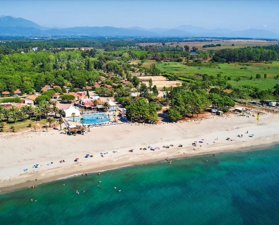A scenery from Camping Marina d'Erba Rossa