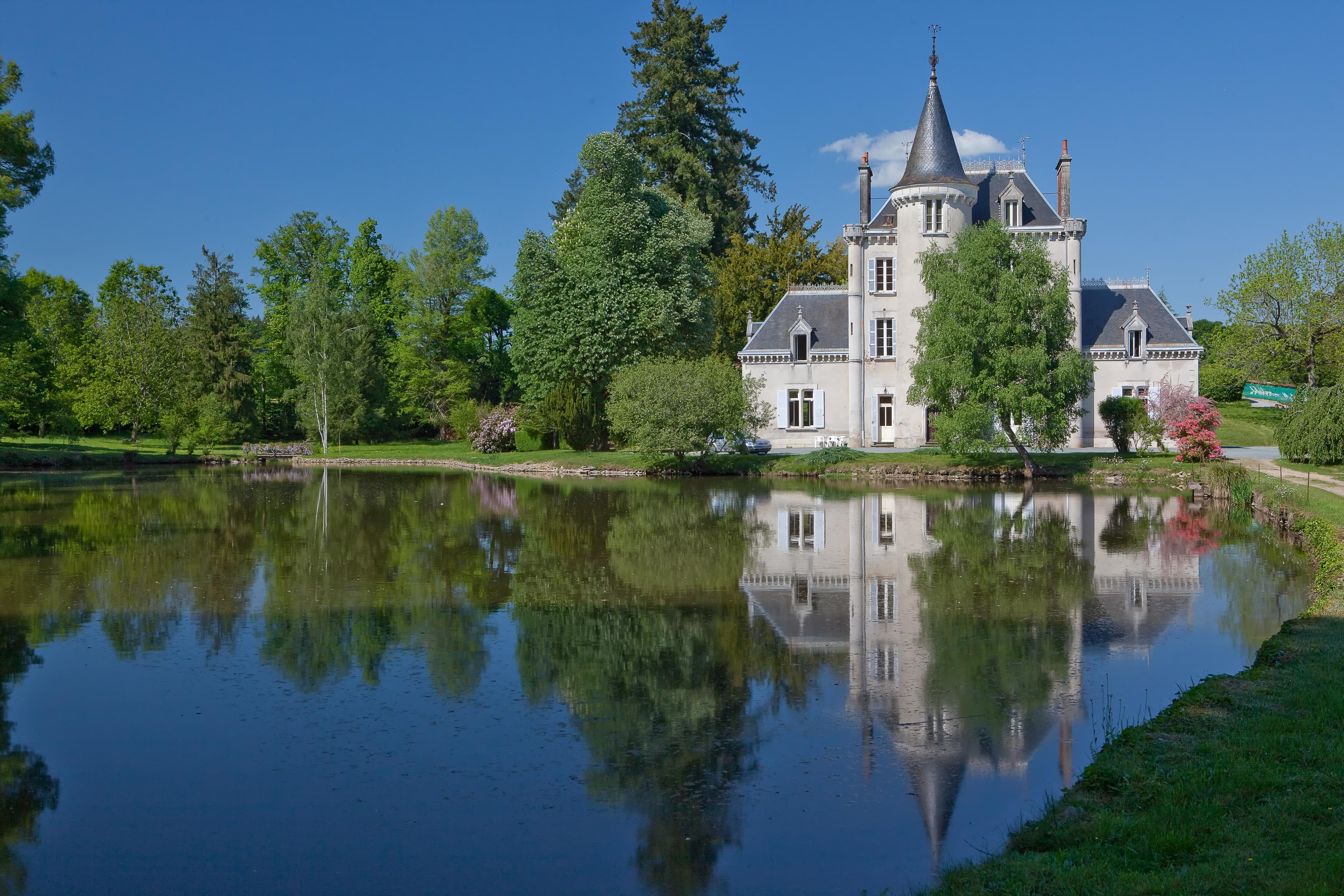 A scenery from Castel Camping Château de Poinsouze