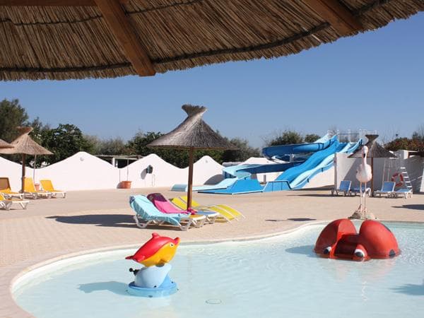 A scenery from Camping Sunêlia Le Clos du Rhône