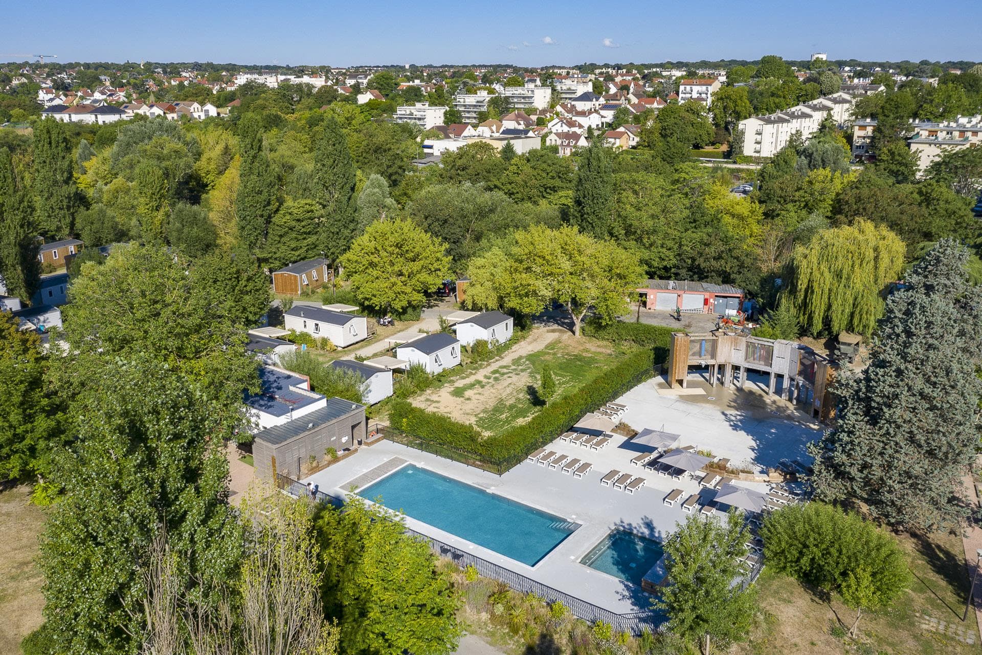 A scenery from Camping Sandaya Paris Maisons Laffitte