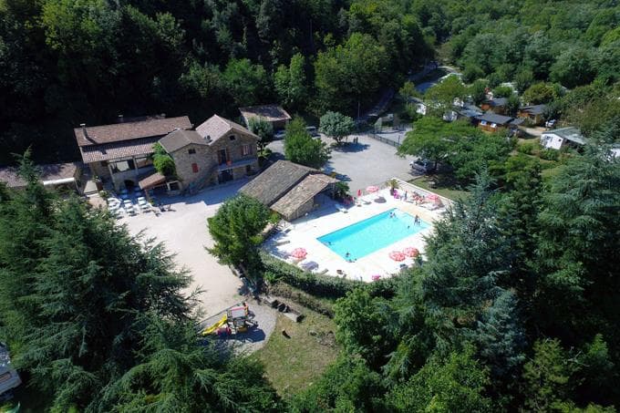 A scenery from Camping du Pont de Mercier