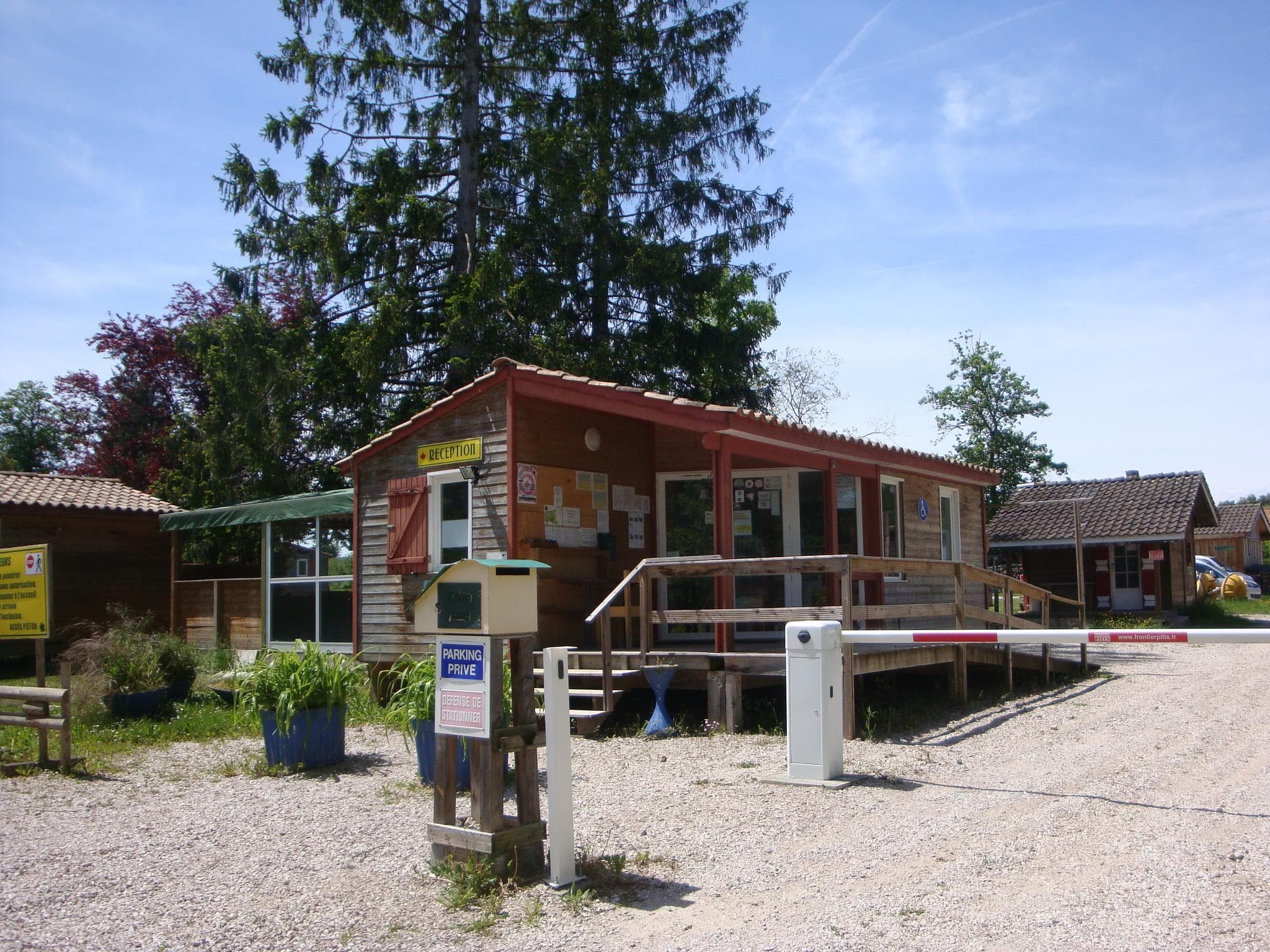 A scenery from Camping Léman Plage