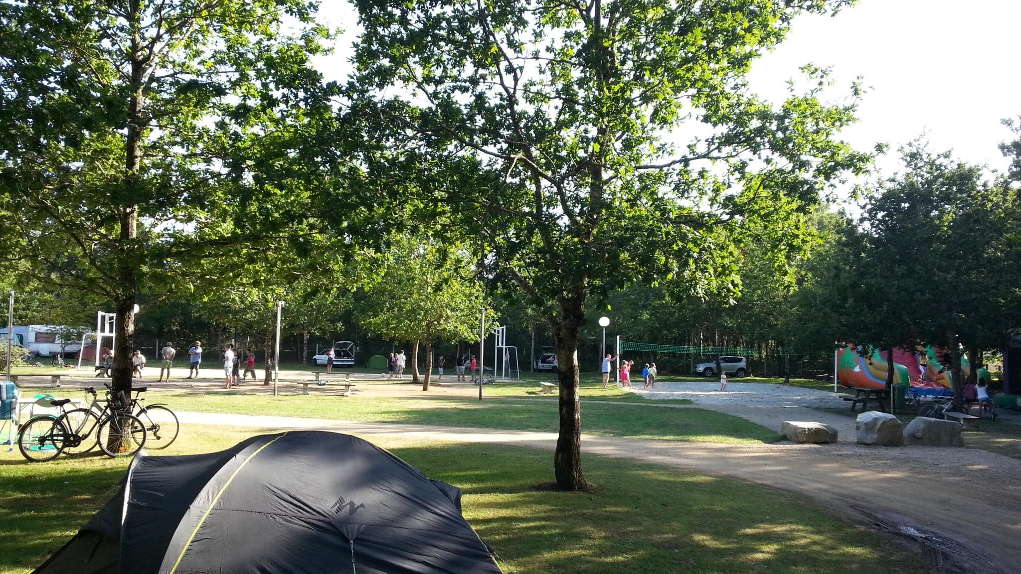 A scenery from Camping Kerabus