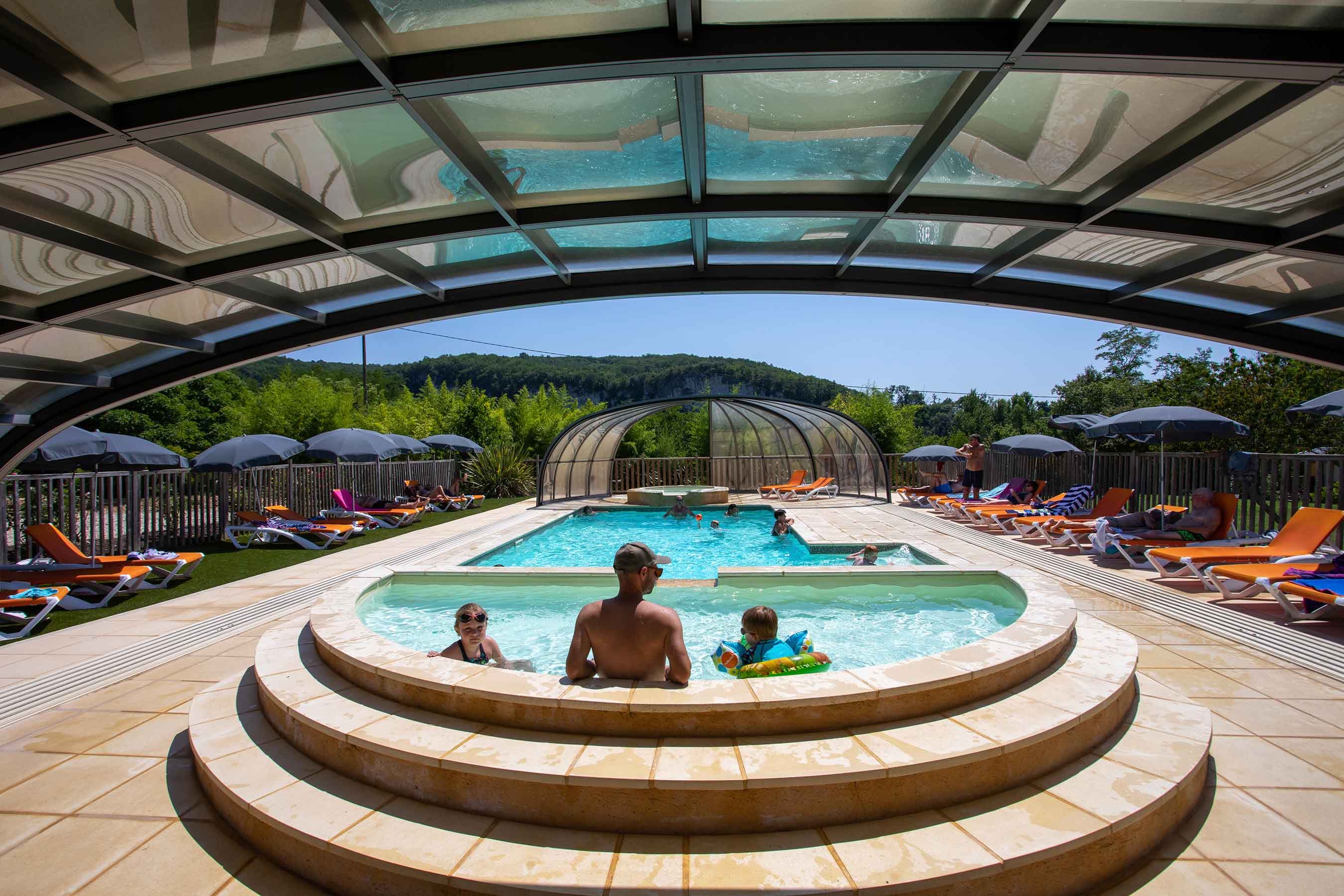A scenery from Flower Camping La Sagne