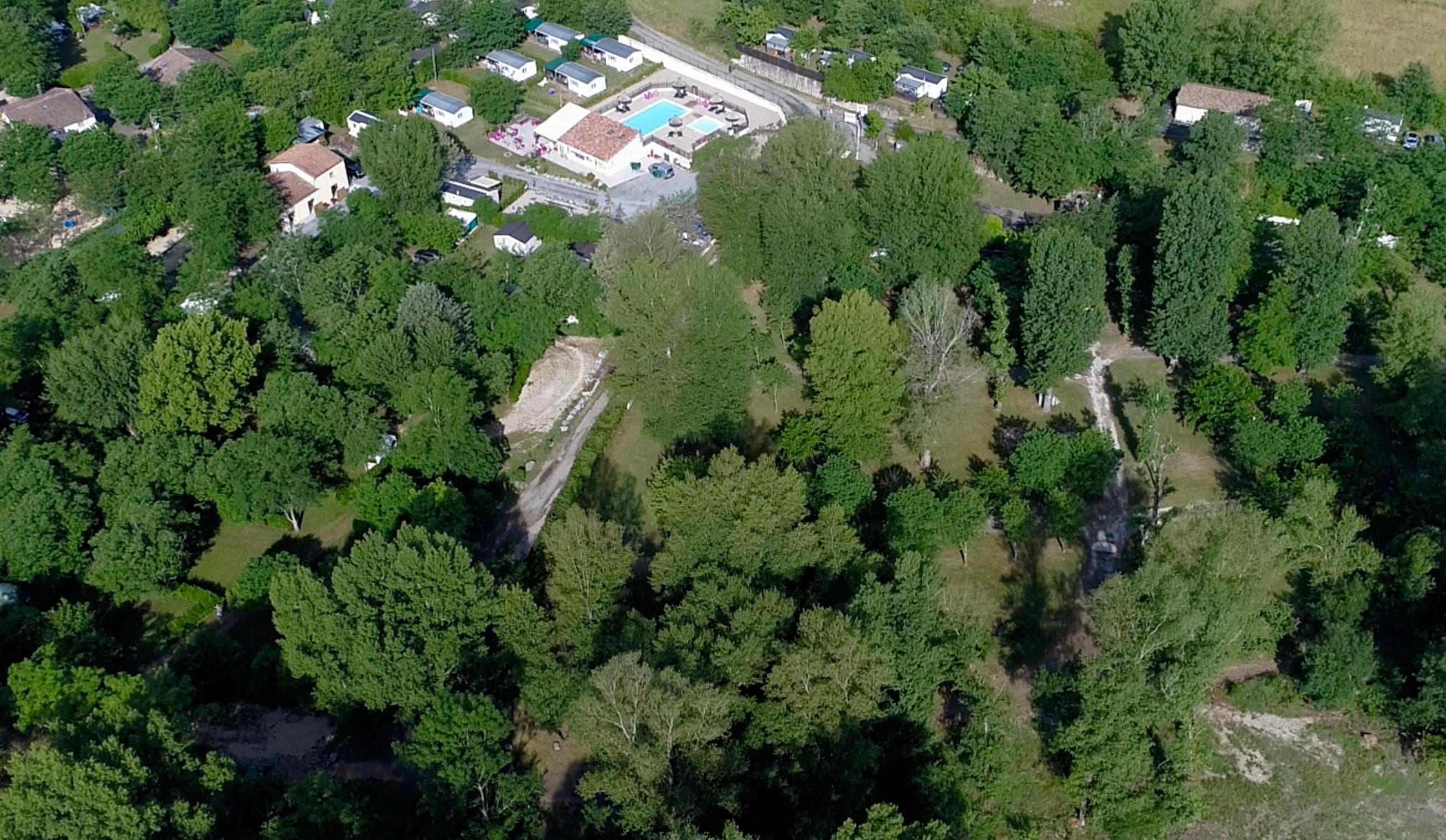 A scenery from Camping Le Coin Charmant