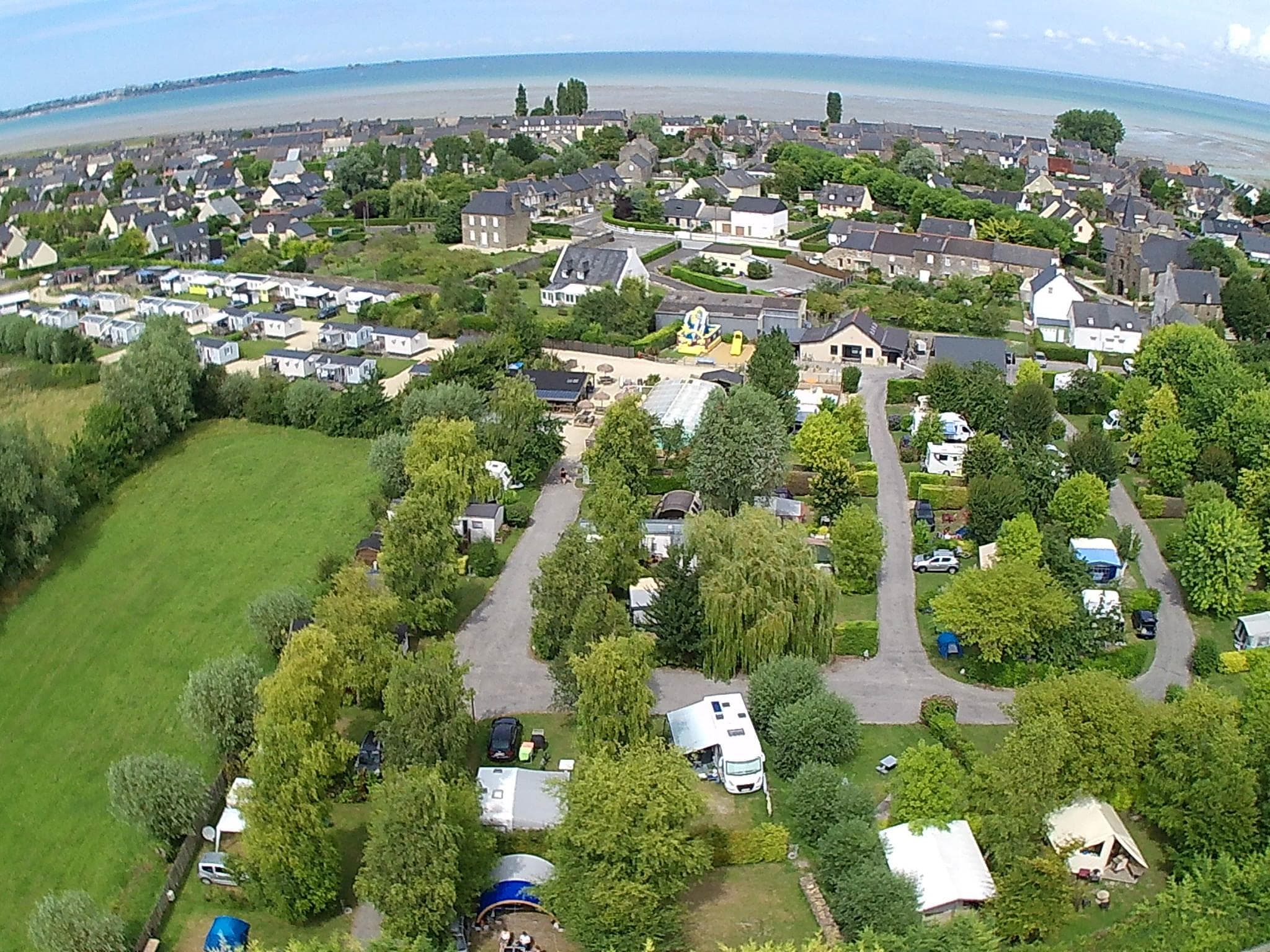 A scenery from Camping de L'Ile Verte