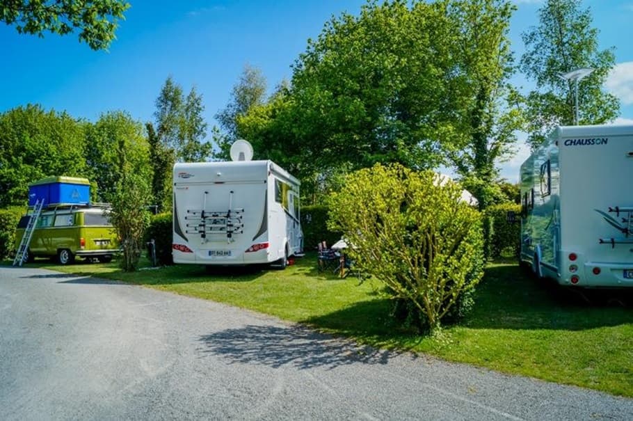 A scenery from Camping de L'Ile Verte