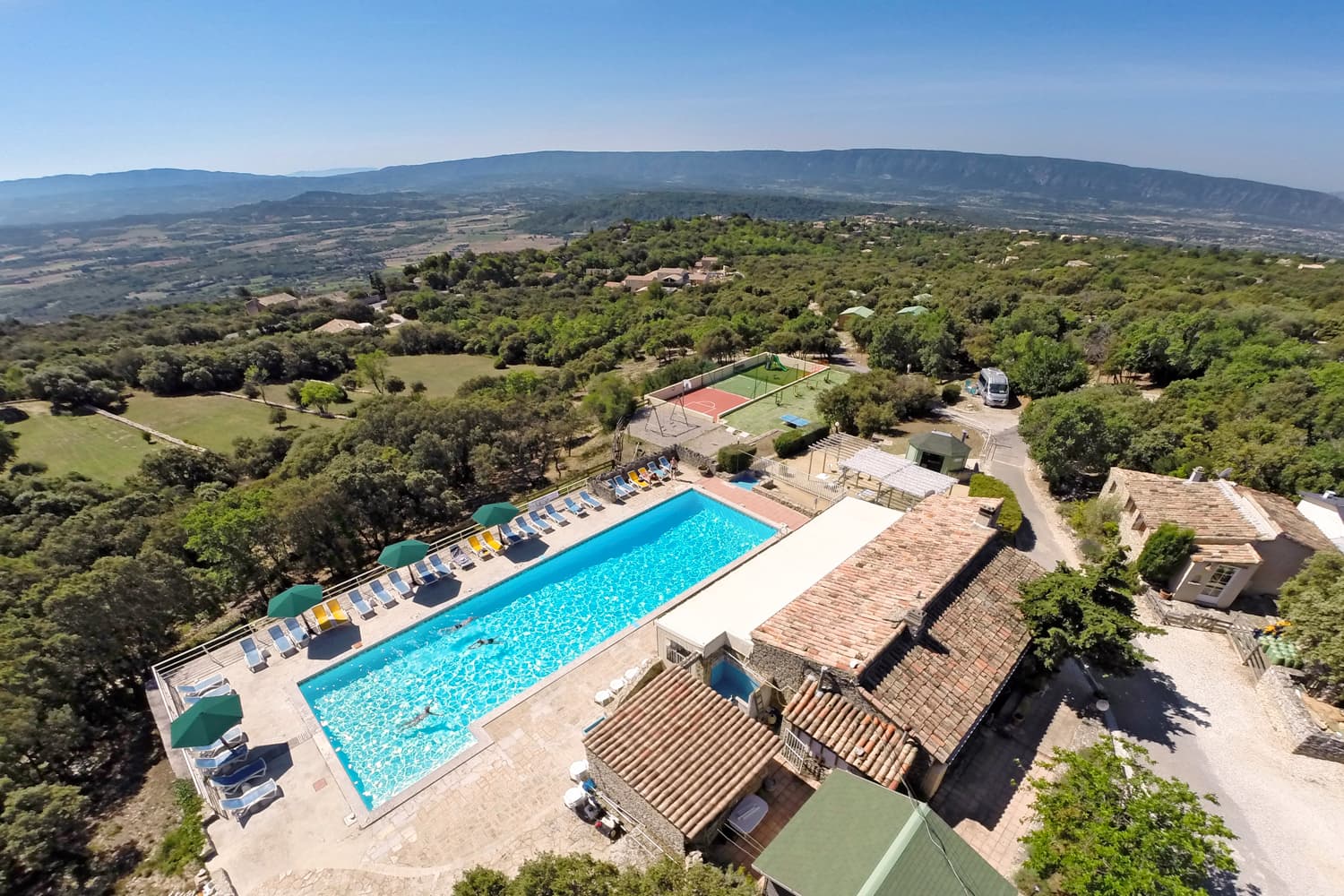 A scenery from Clico Chic - Camping Les Sources de Gordes