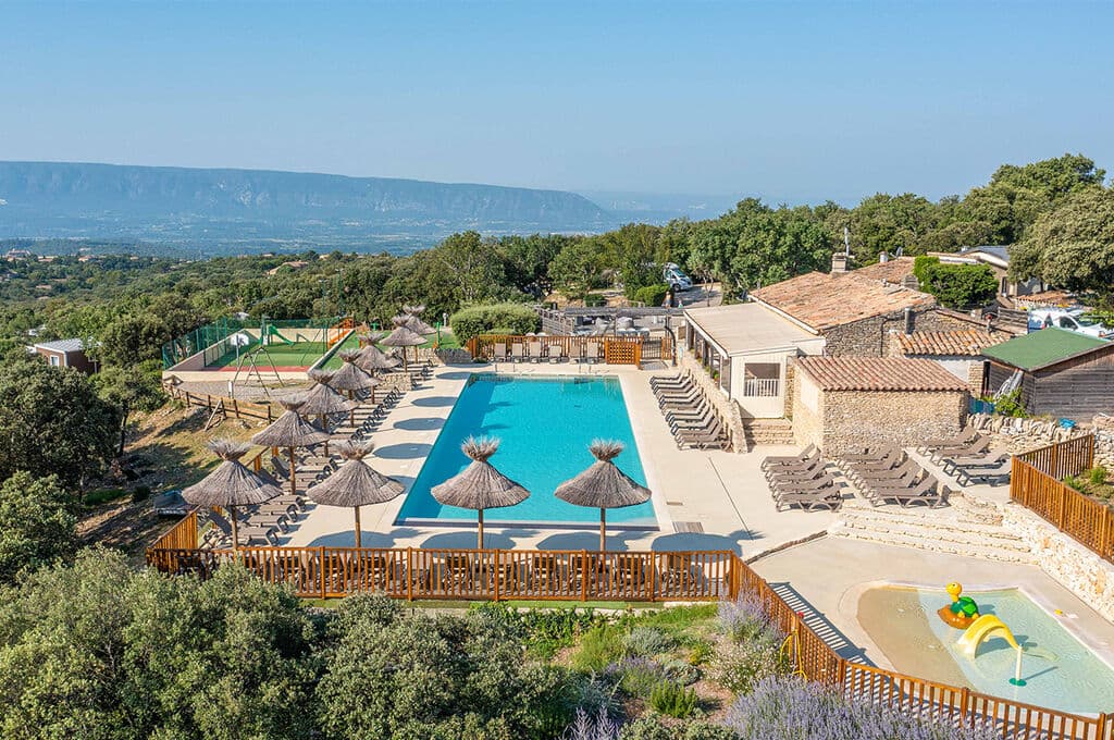 A scenery from Clico Chic - Camping Les Sources de Gordes