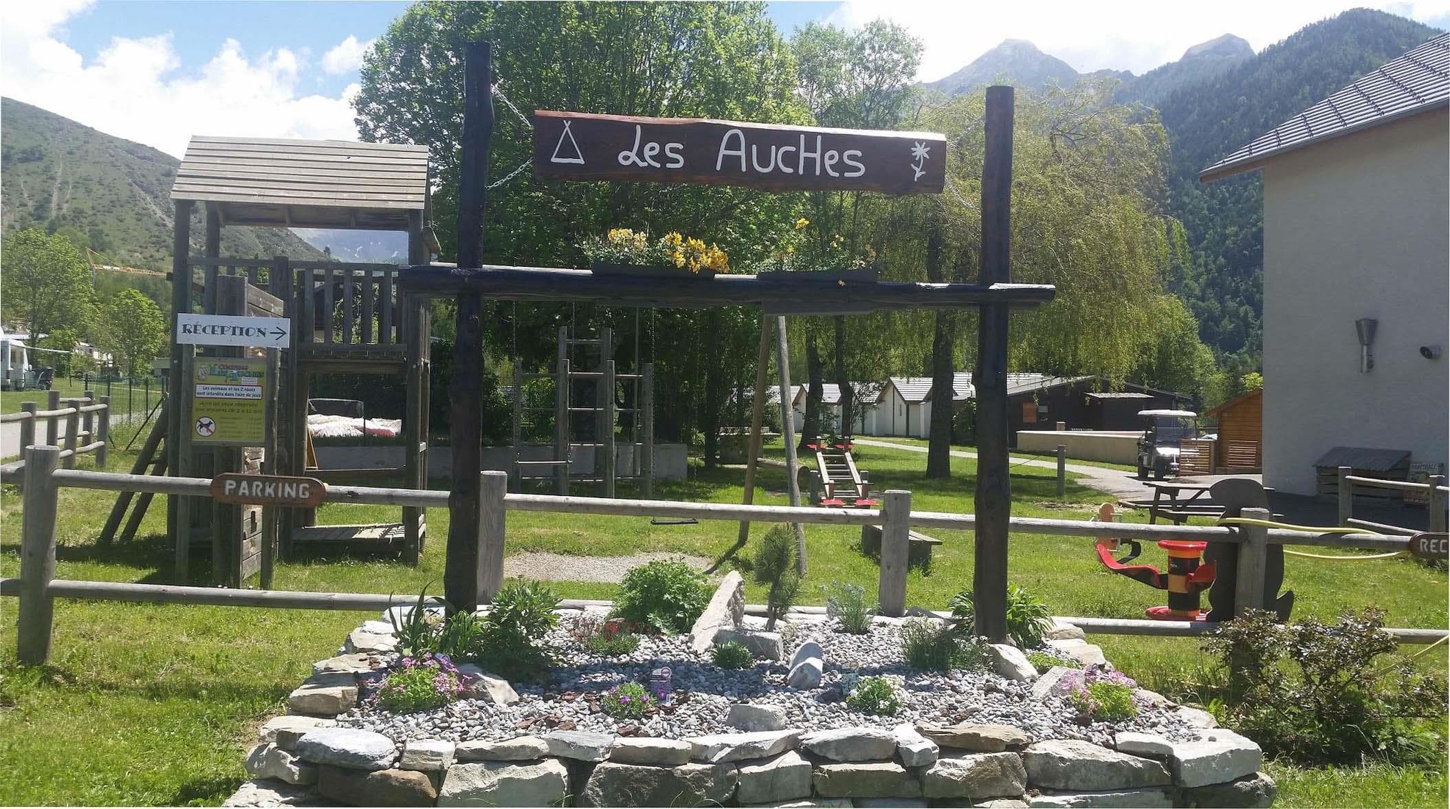 A scenery from Camping Les Auches