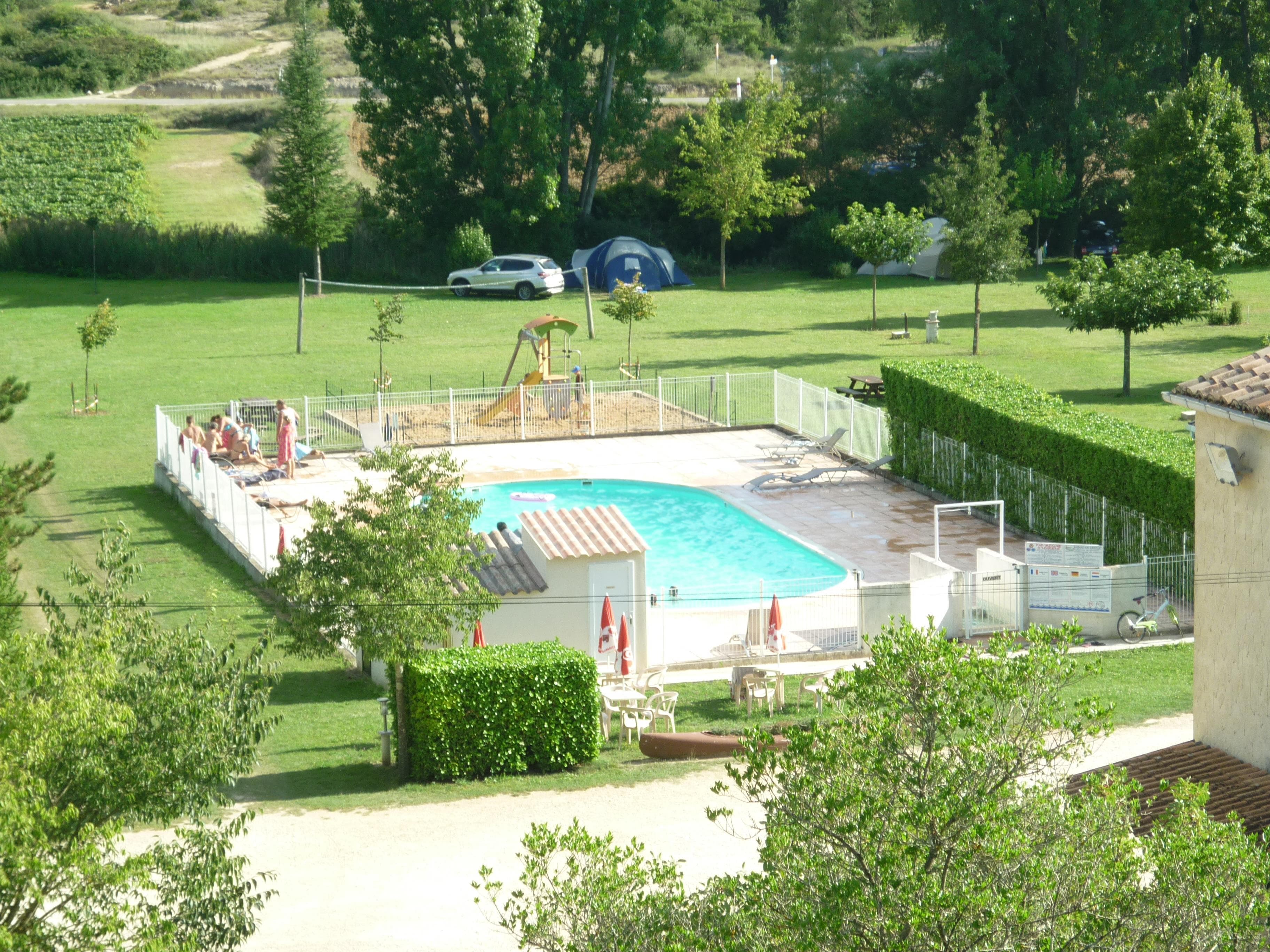 A scenery from Camping La Goule