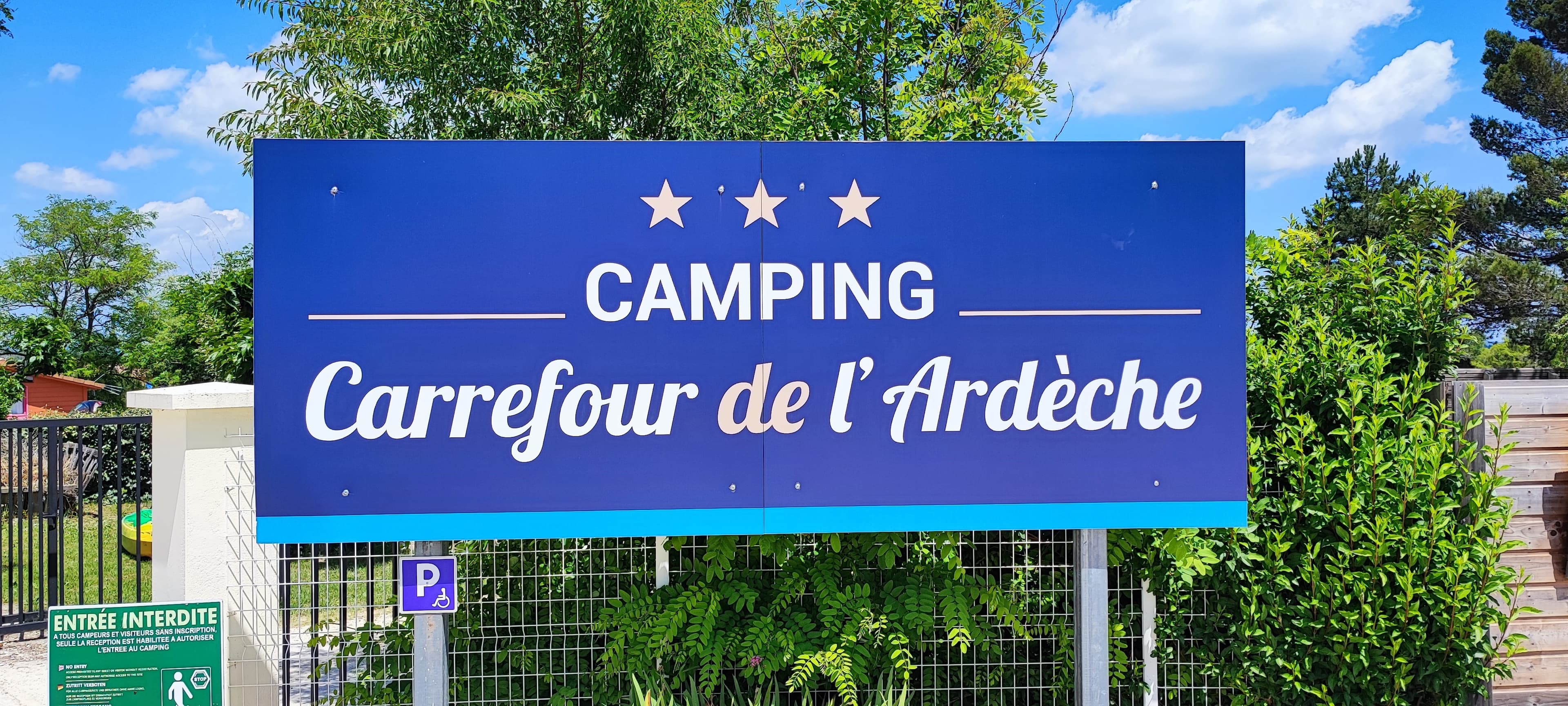 A scenery from Camping Carrefour de l'Ardèche