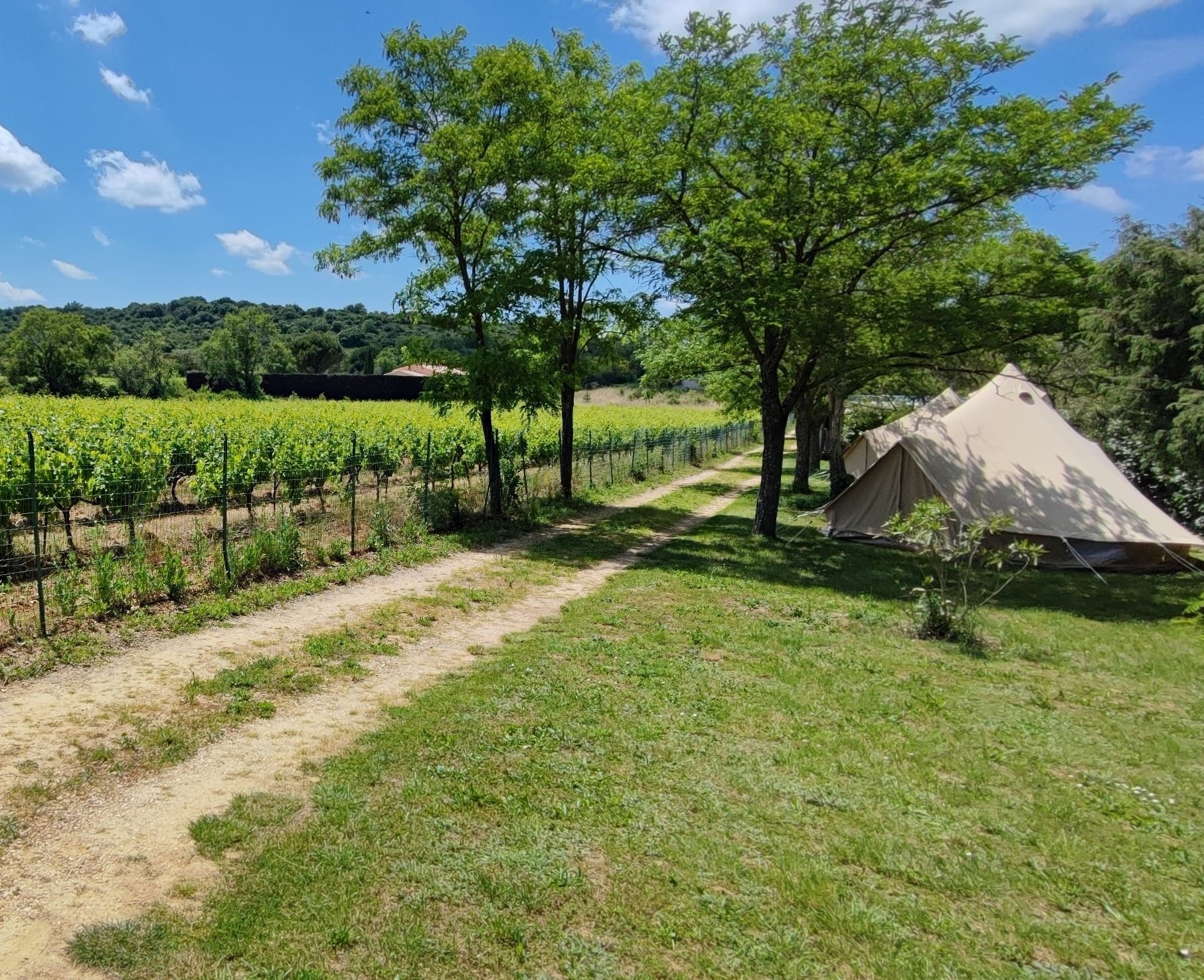 A scenery from Camping Carrefour de l'Ardèche