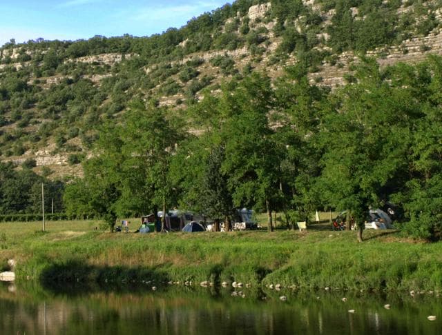 A scenery from CAMPING LES PLATANES