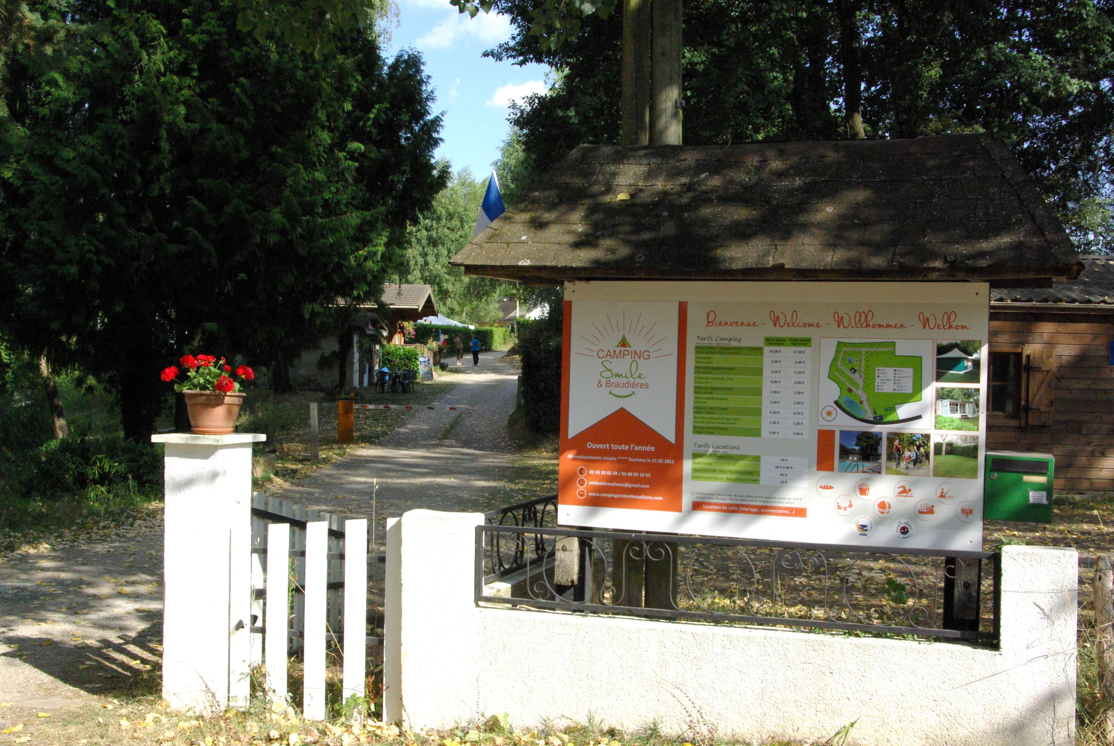 A scenery from Camping Smile et Braudières