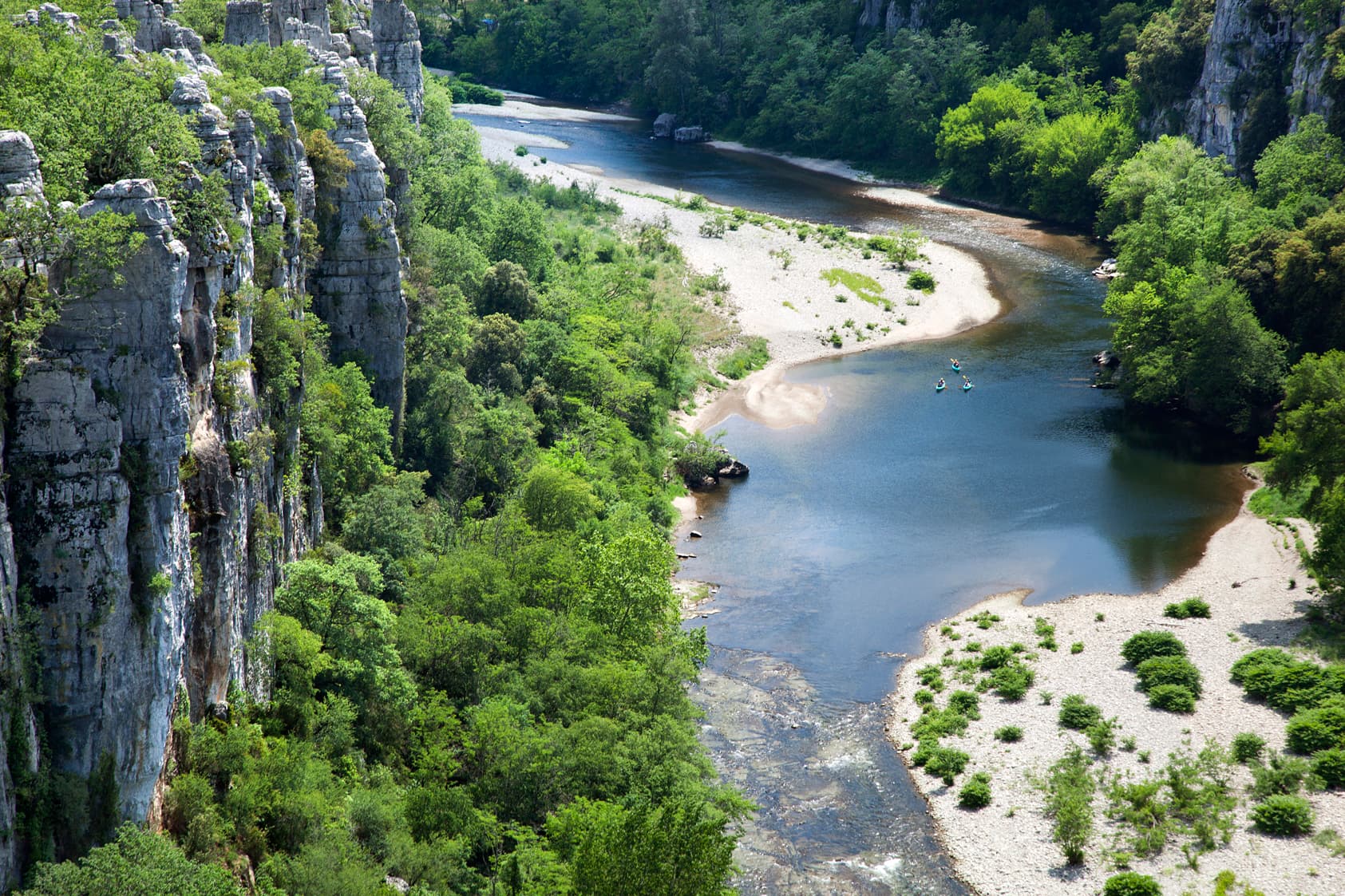 A scenery from Camping Lou Rouchetou