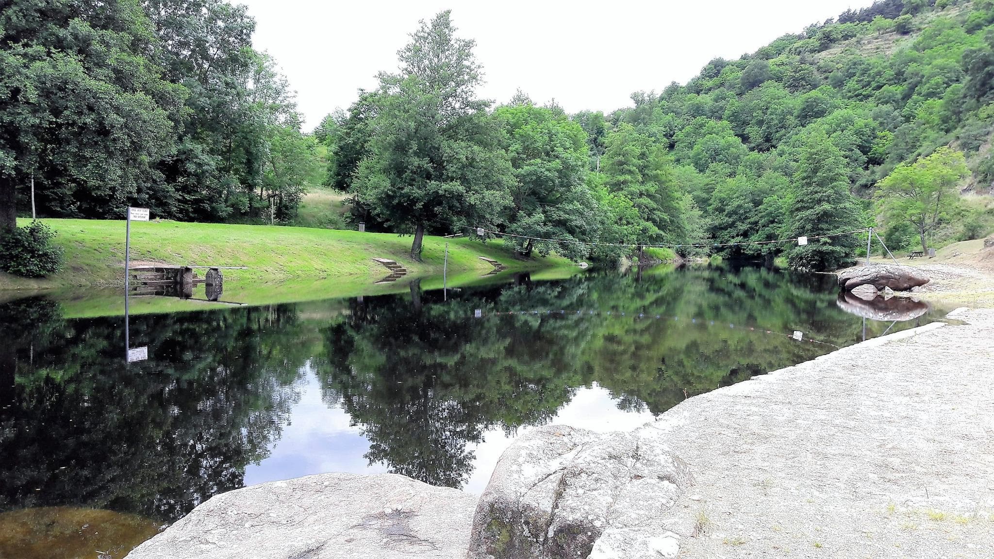 A scenery from Camping de Retourtour