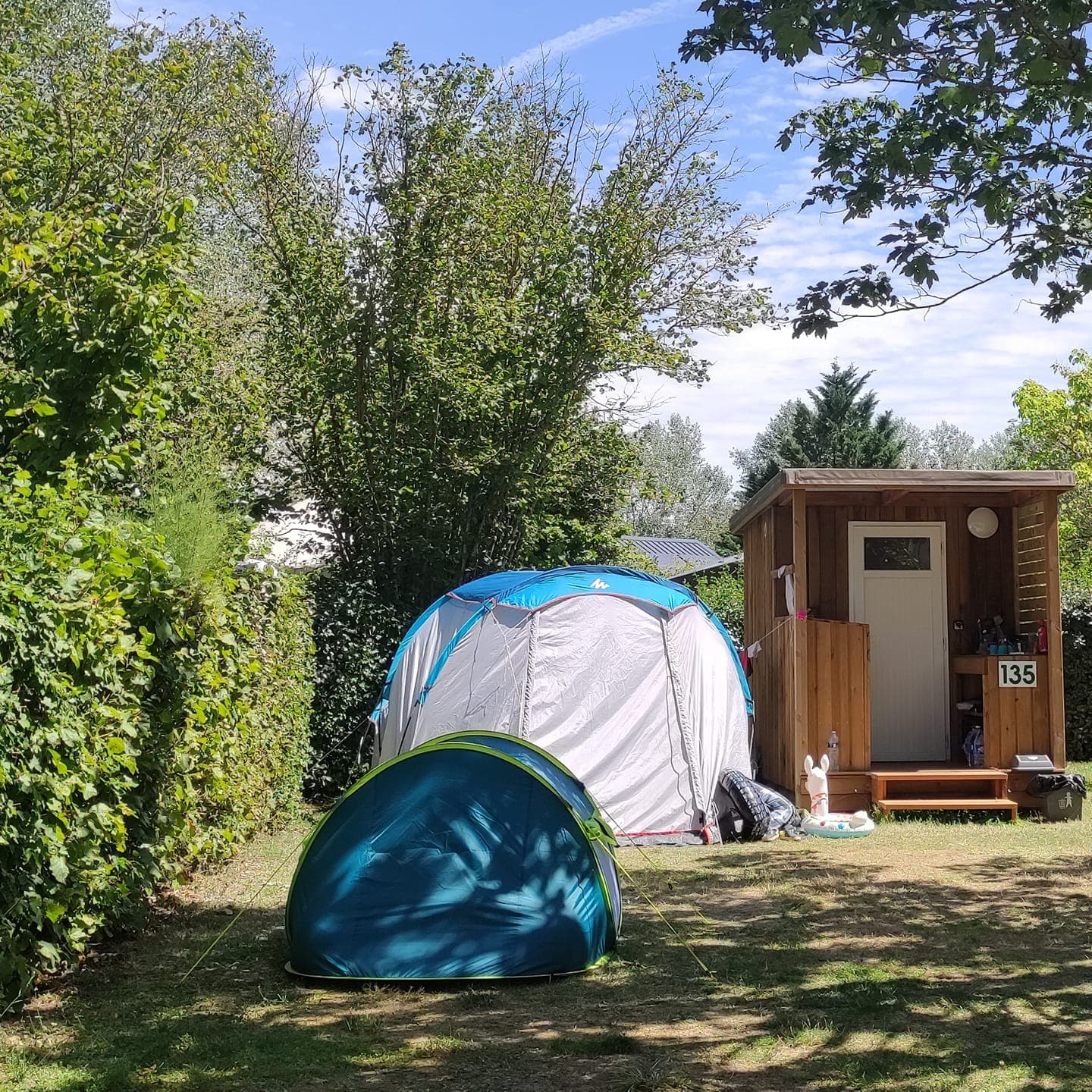 A scenery from Camping du Lac de Saint Cyr