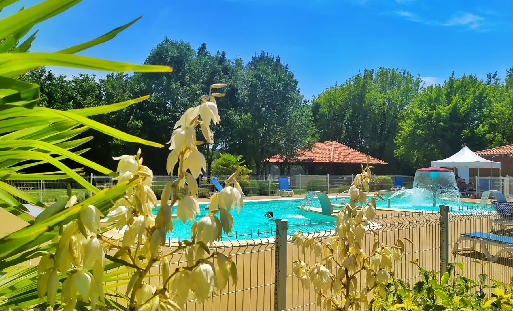 A scenery from Camping du Lac de Saint Cyr