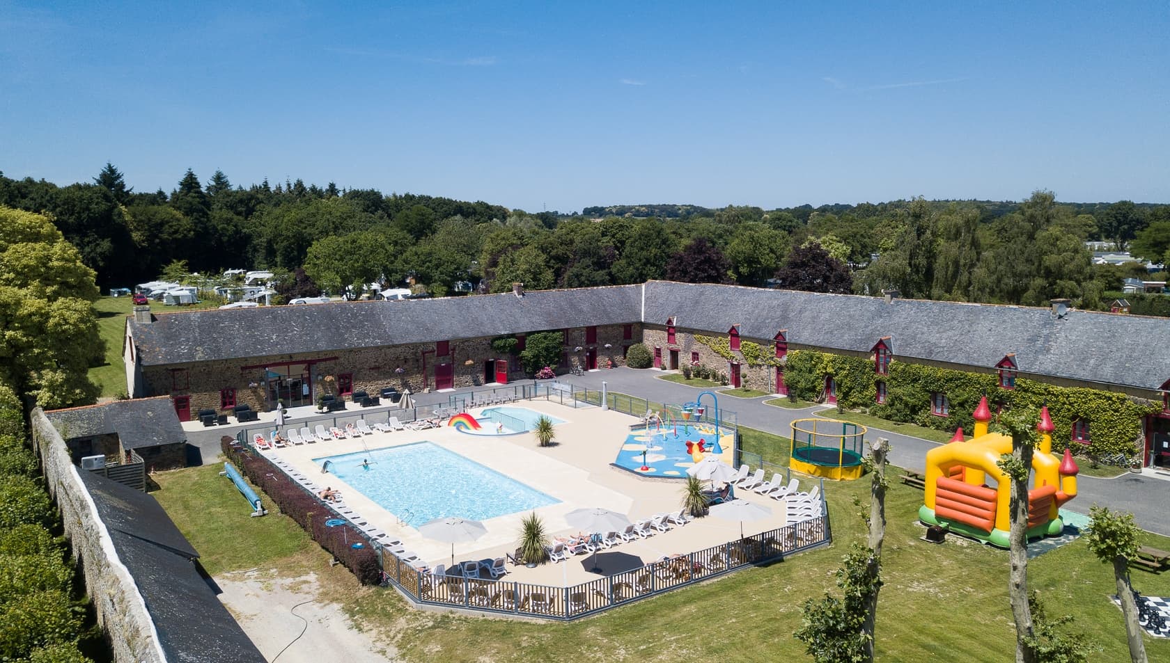 A scenery from Homair - Domaine du Logis
