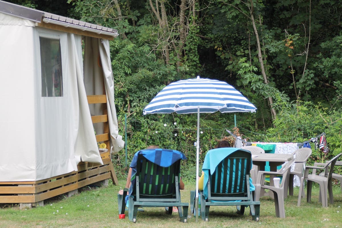 A scenery from Camping Mirabel Les 4 Vaulx