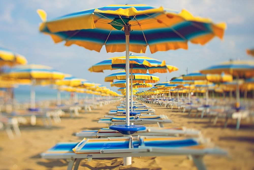 A scenery from Campeggio Villaggio Paestum