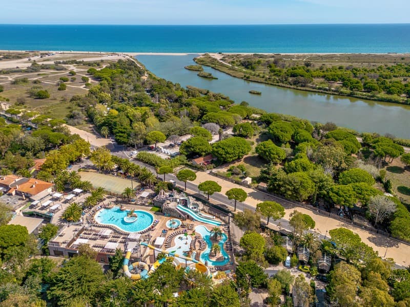 A scenery from Camping Le Floride
