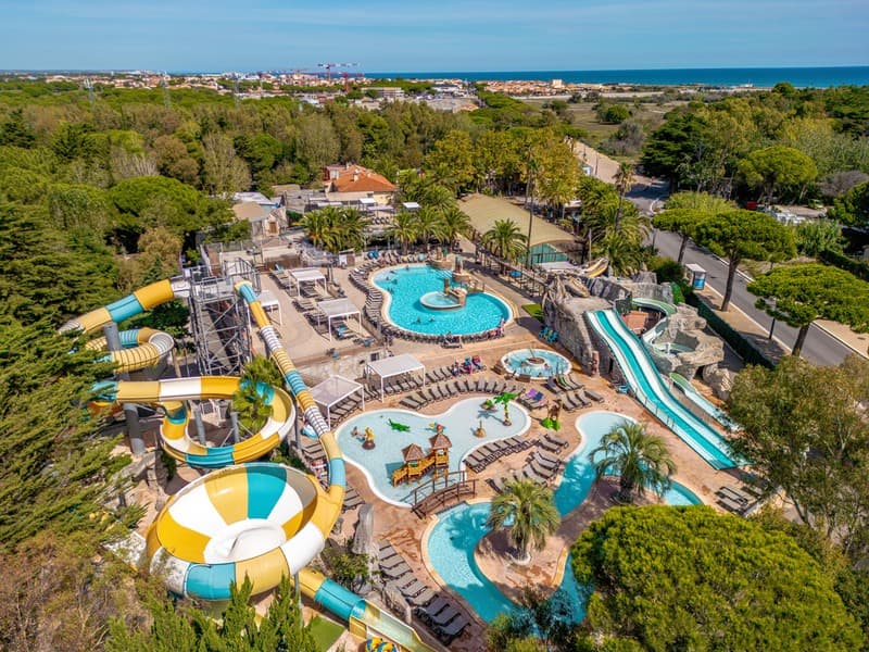 A scenery from Camping Le Floride