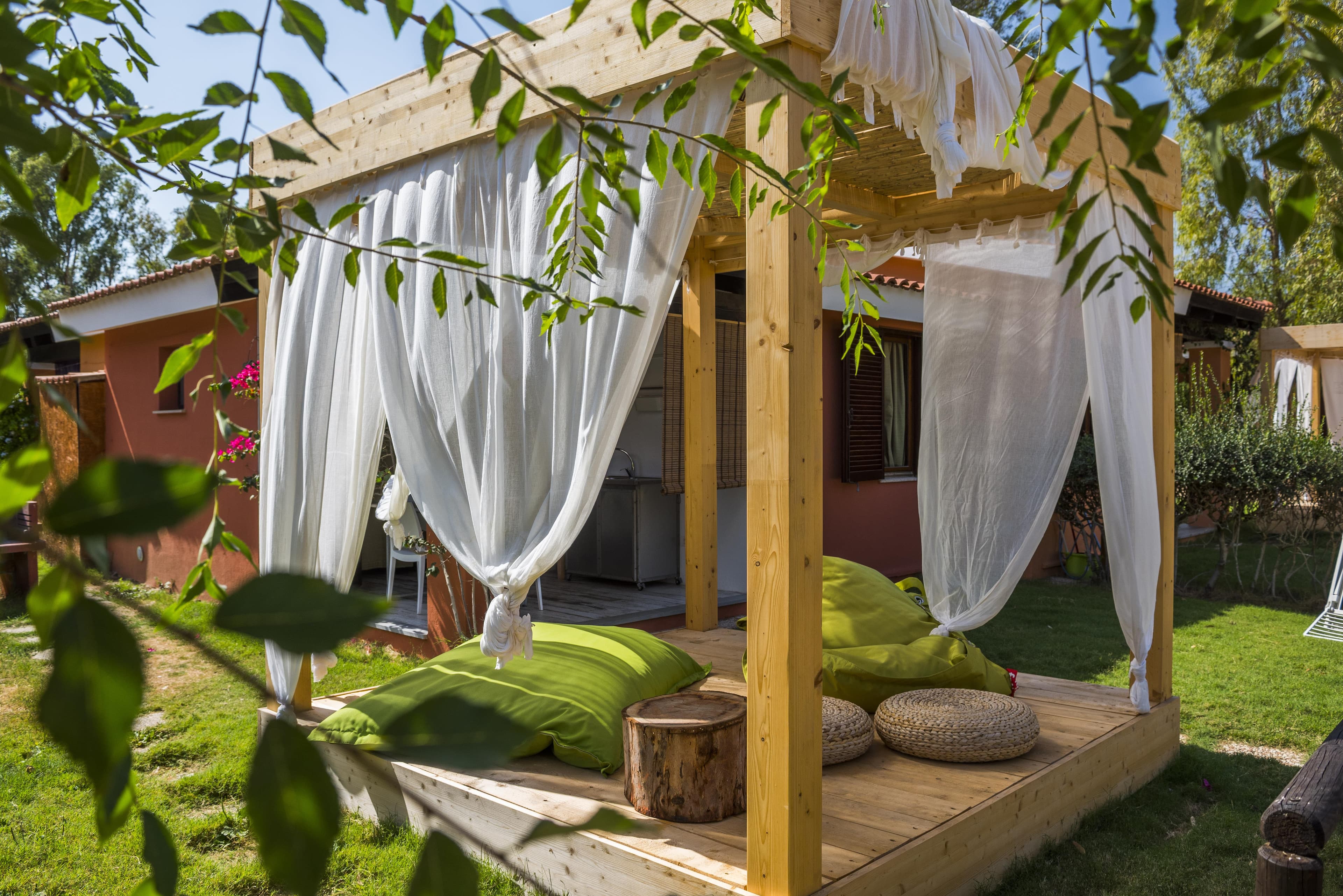 A scenery from Tiliguerta Glamping & Camping Village