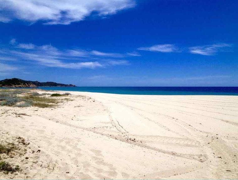 A scenery from Tiliguerta Glamping & Camping Village