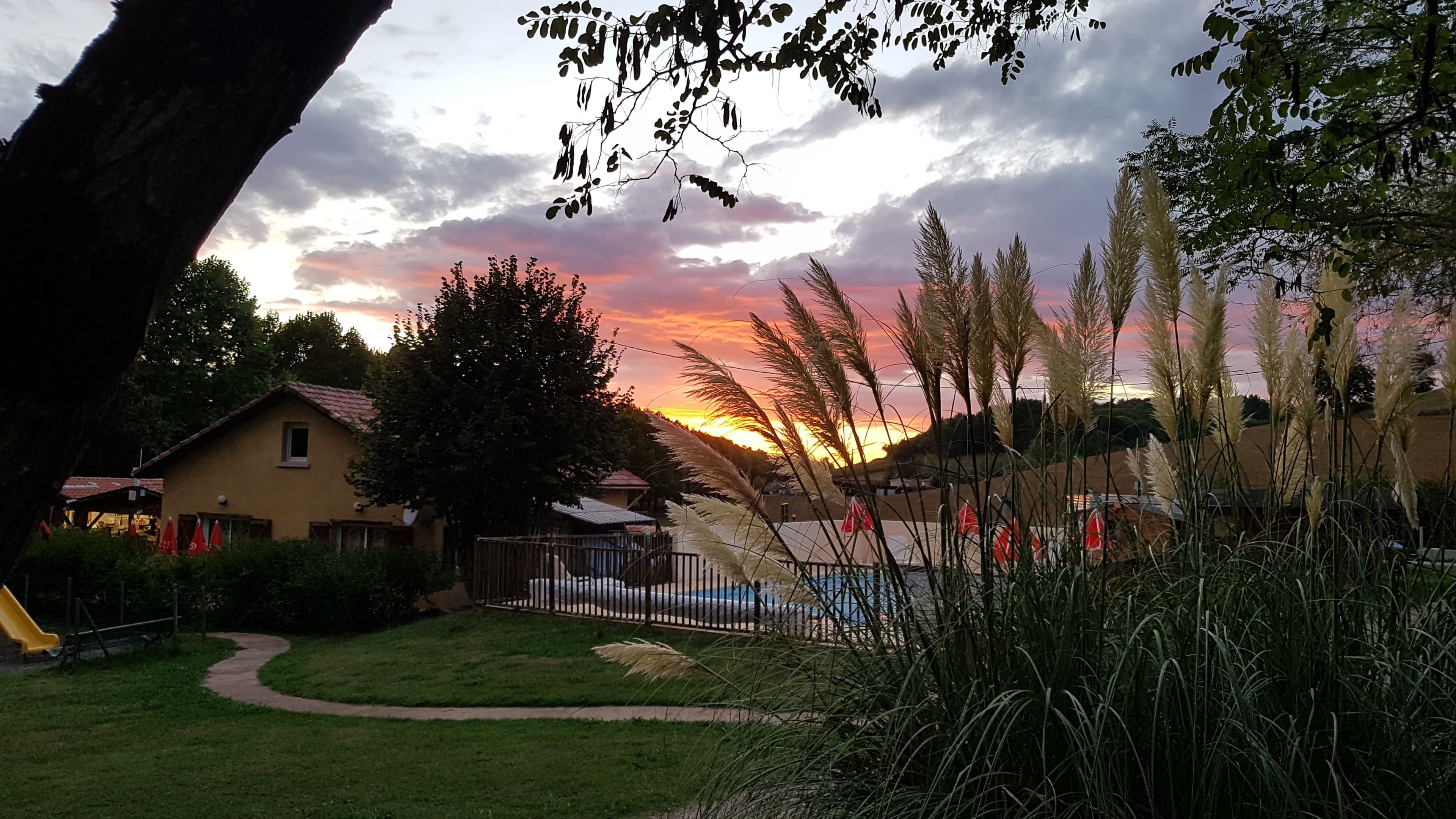 A scenery from Camping du Lac