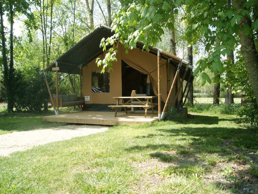 A scenery from Camping des Tourbières