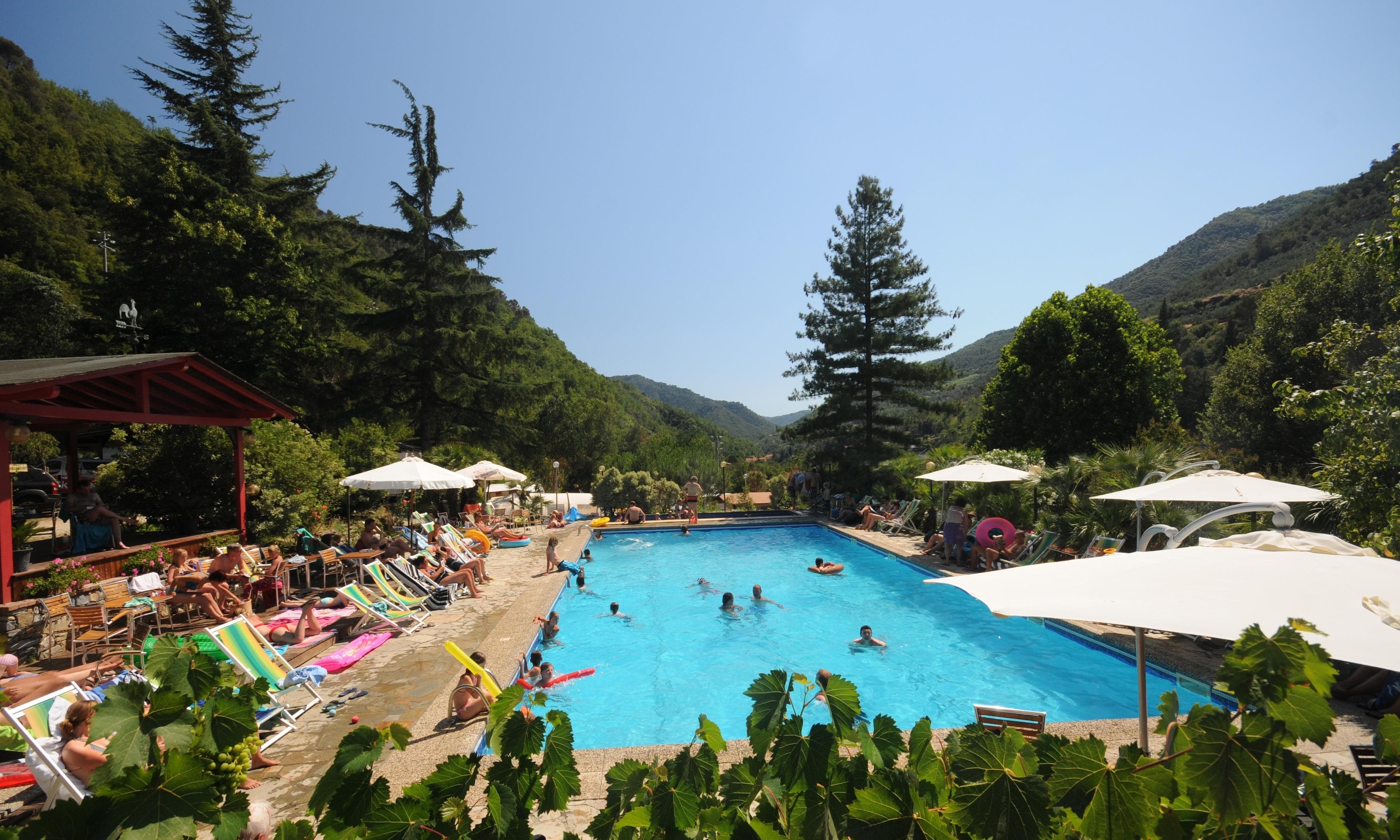 A scenery from Camping Delle Rose
