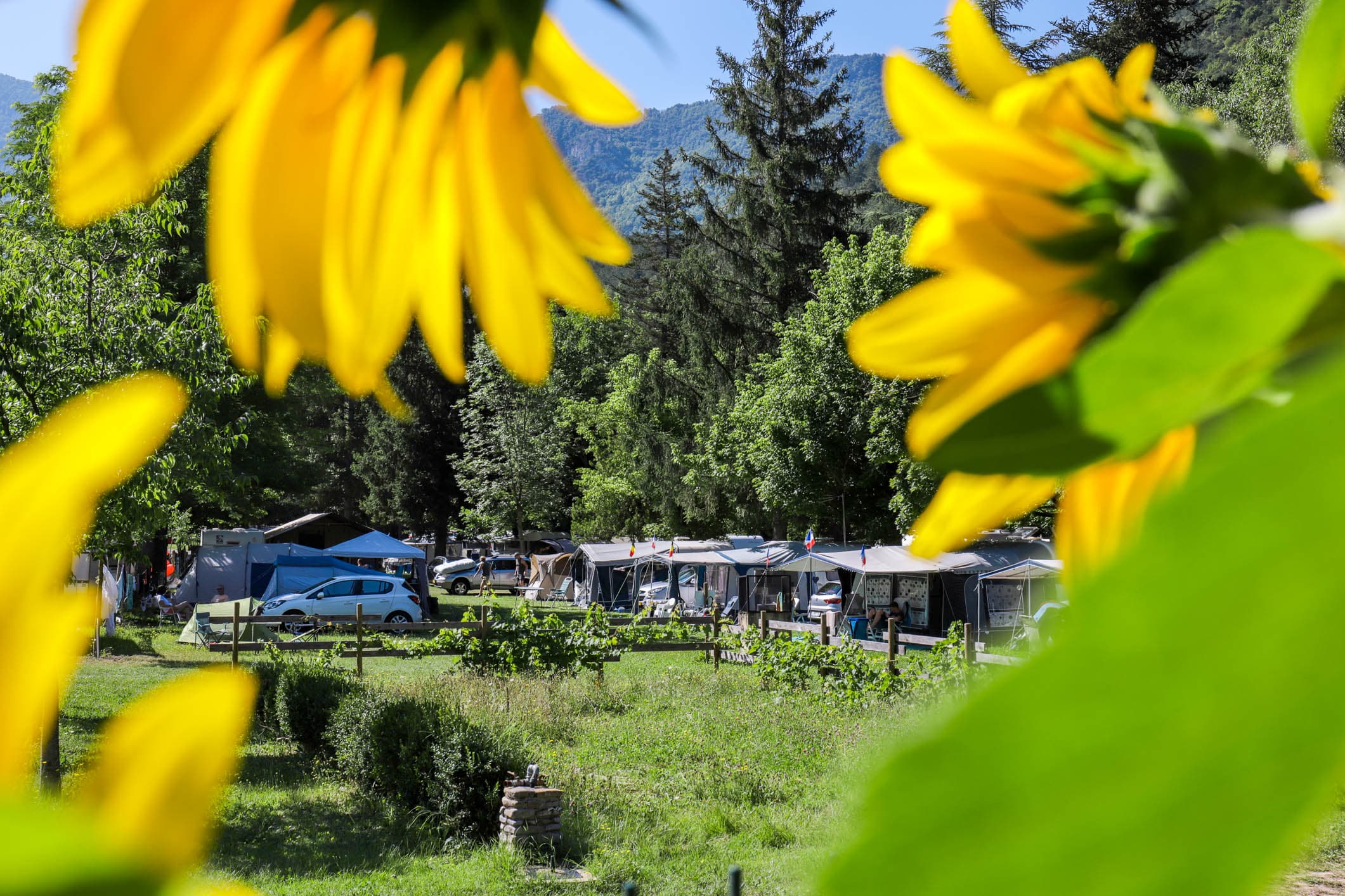 A scenery from CAMPING DE LA CLAIRETTE