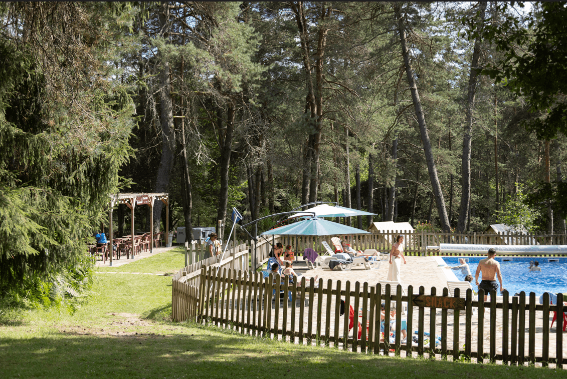 A scenery from Camping Les Sapins de Correze