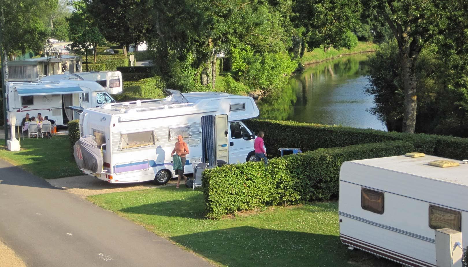 A scenery from Camping Le Renom