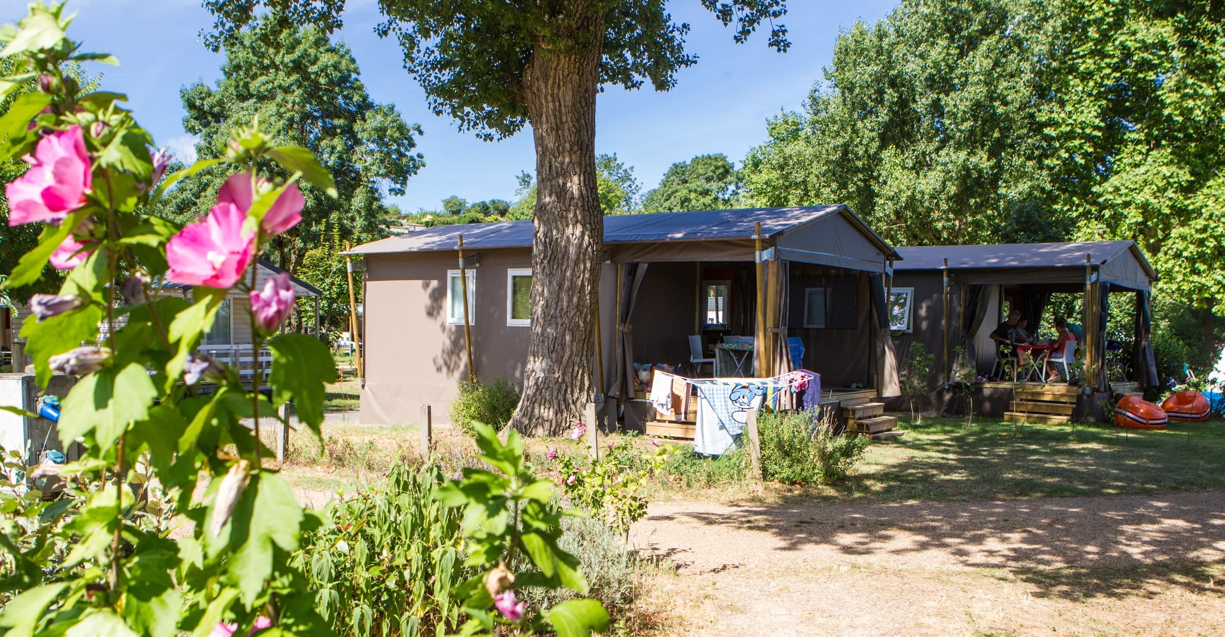 A scenery from Camping L'Isle Verte