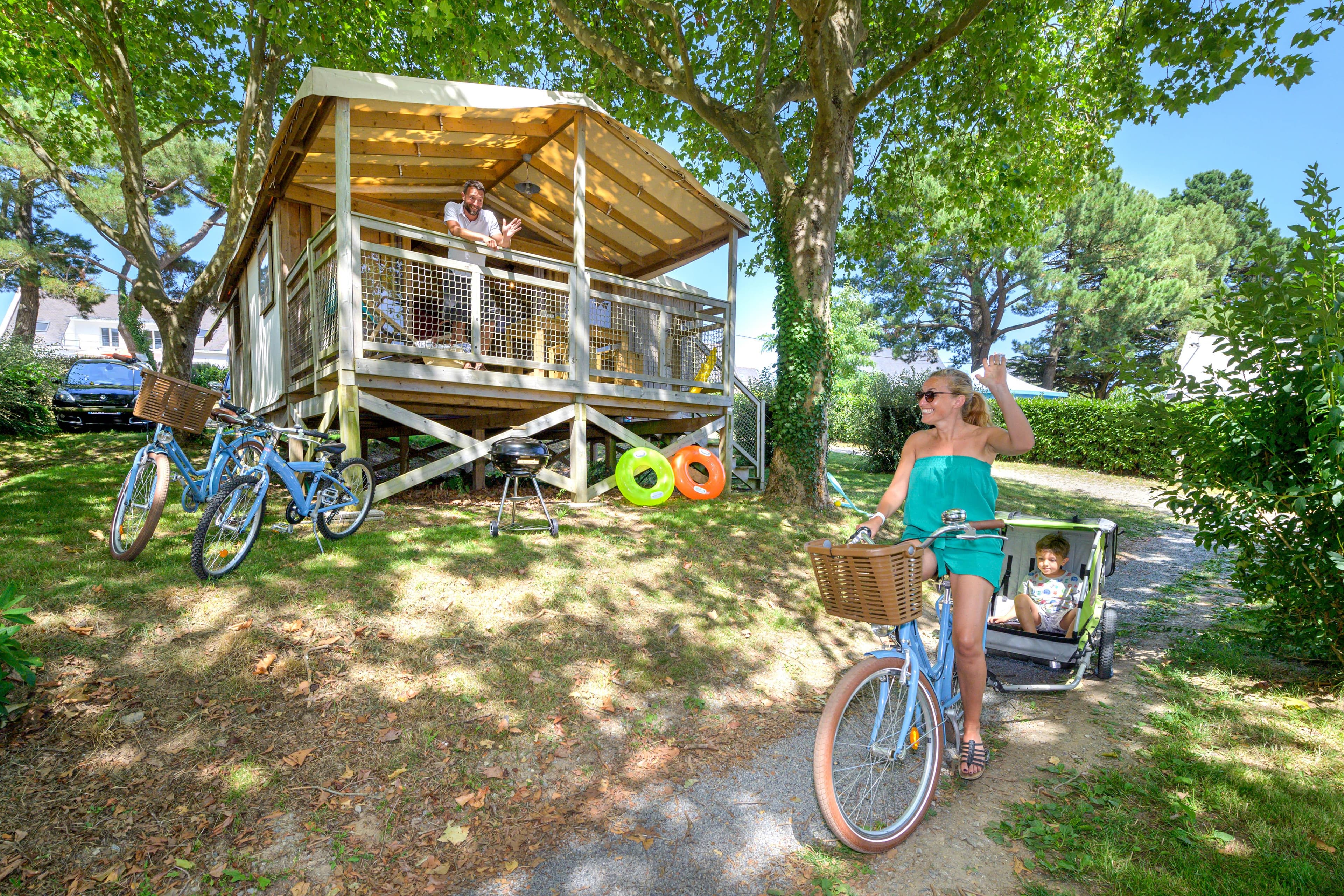 A scenery from Flower Camping Le Conleau