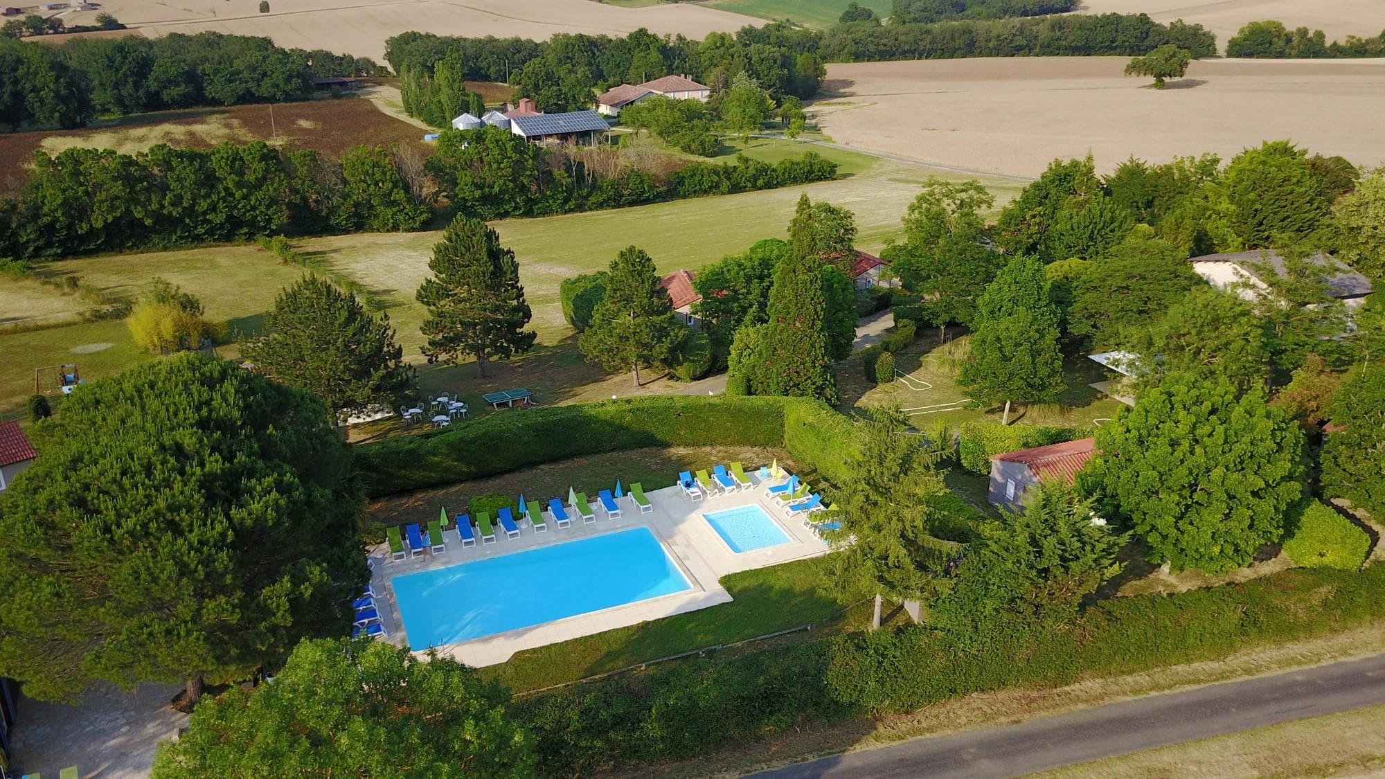 A scenery from Les Chalets des Mousquetaires