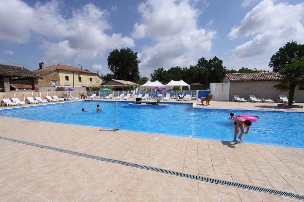 A scenery from Camping des Etangs