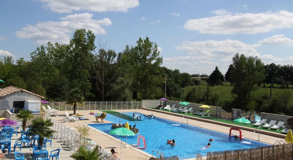 A scenery from Camping des Etangs