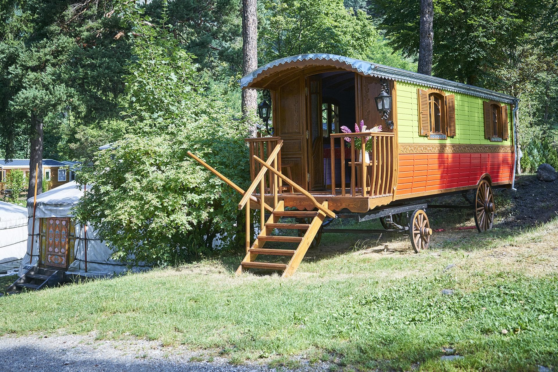 A scenery from Camping Le Reclus