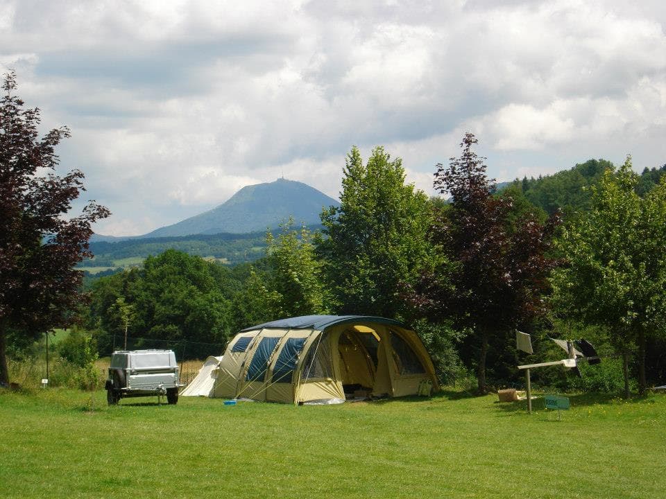 A scenery from Camping de la Haute Sioule