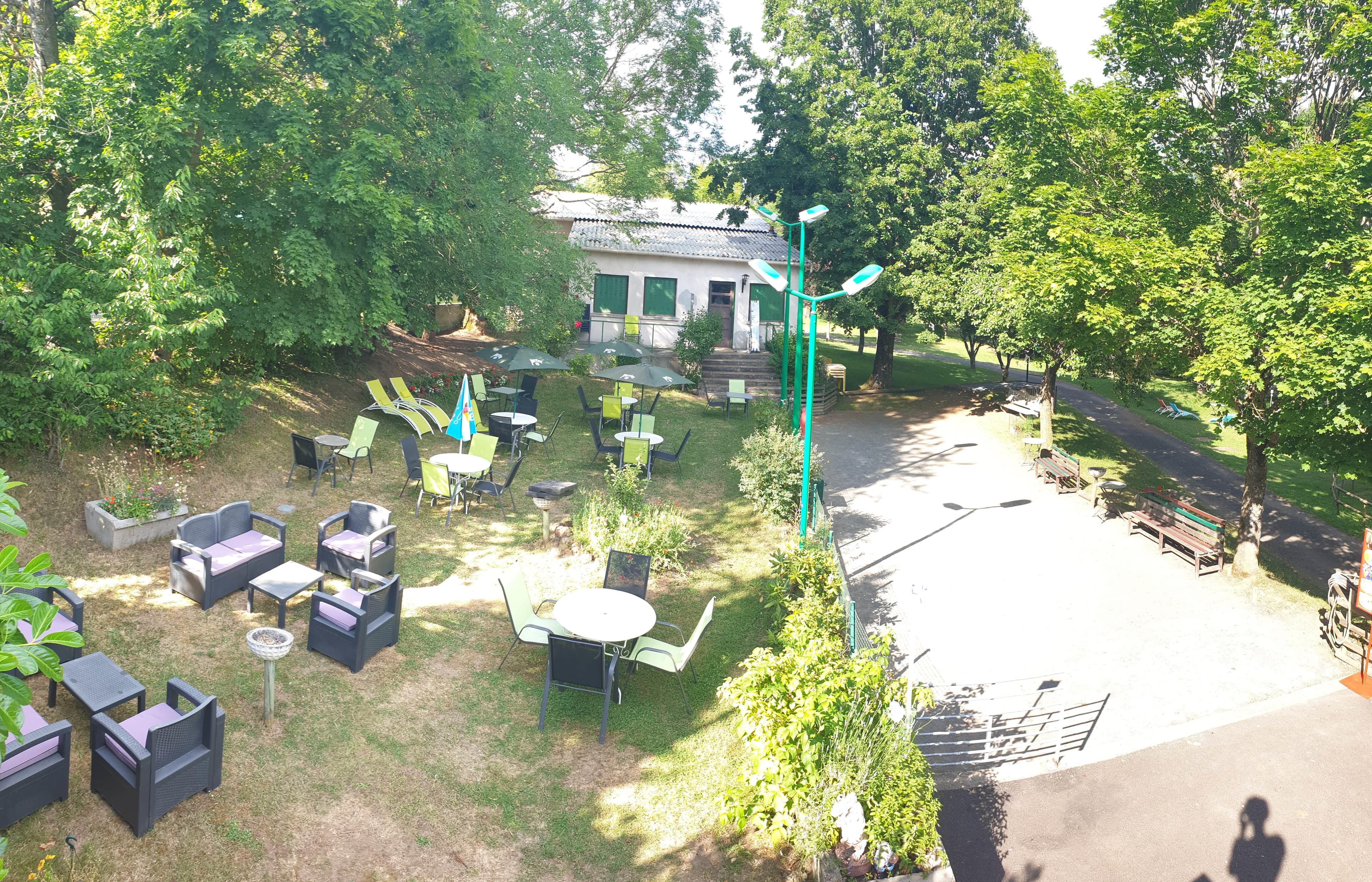 A scenery from Camping de la Haute Sioule