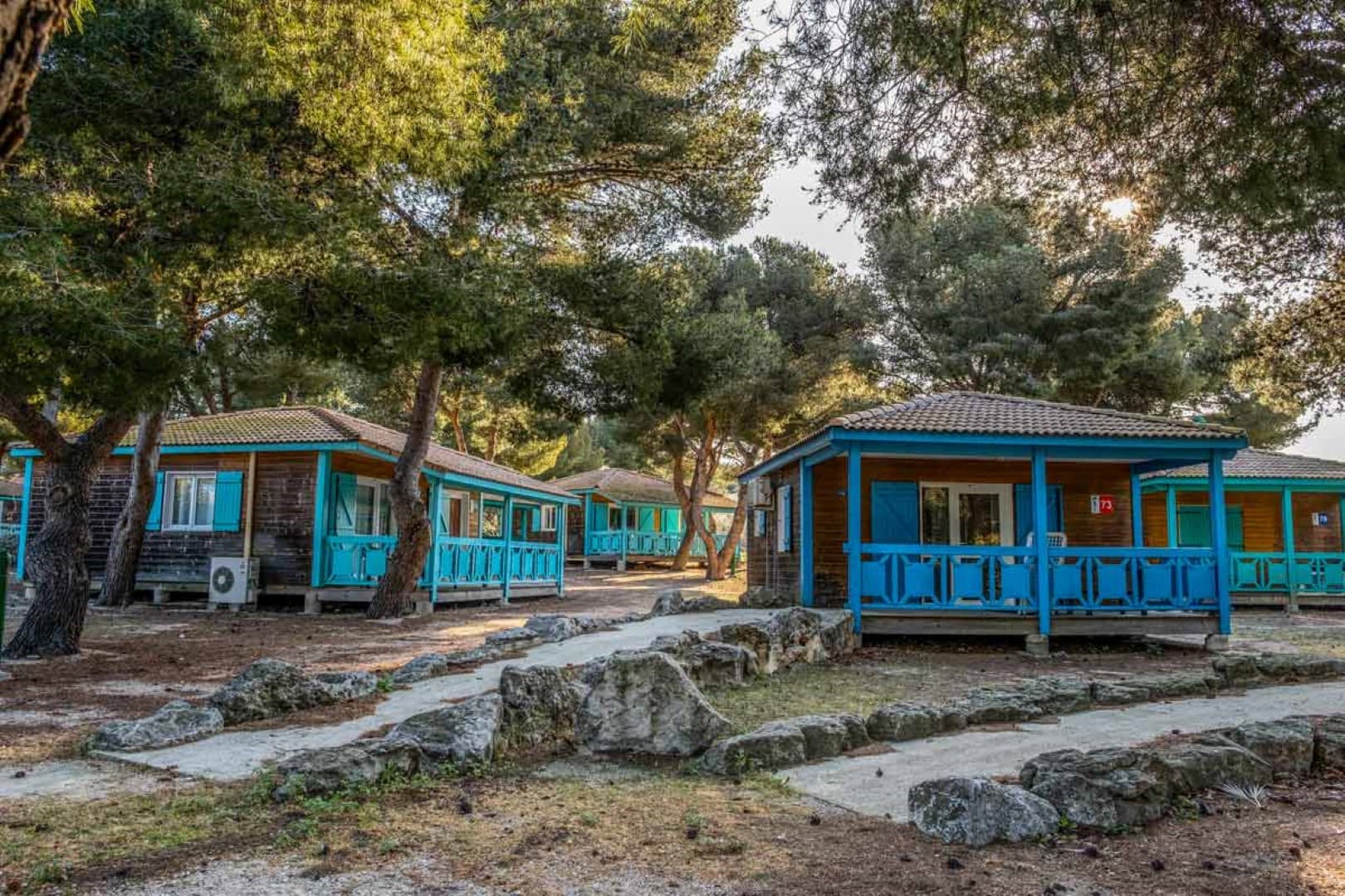 A scenery from Camping L'Hippocampe - Les Chalets de la Mer