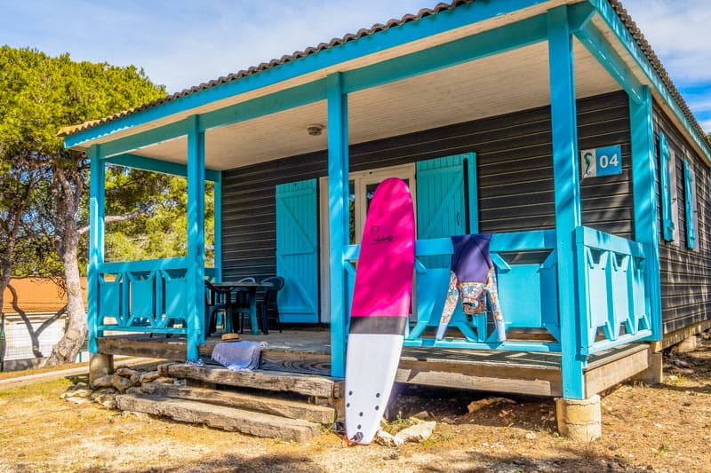 A scenery from Camping L'Hippocampe - Les Chalets de la Mer