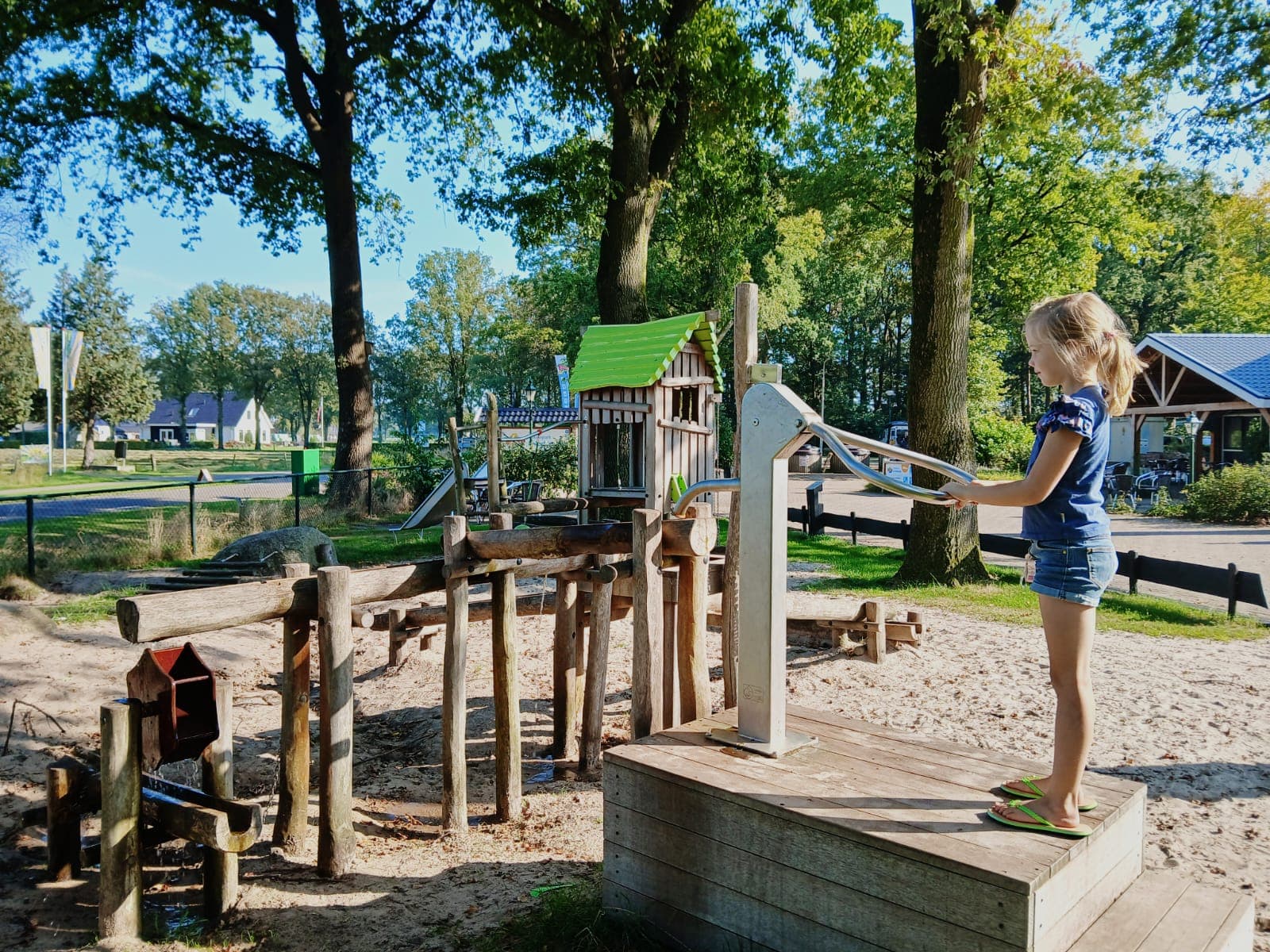 A scenery from Familiepark De Vechtvallei