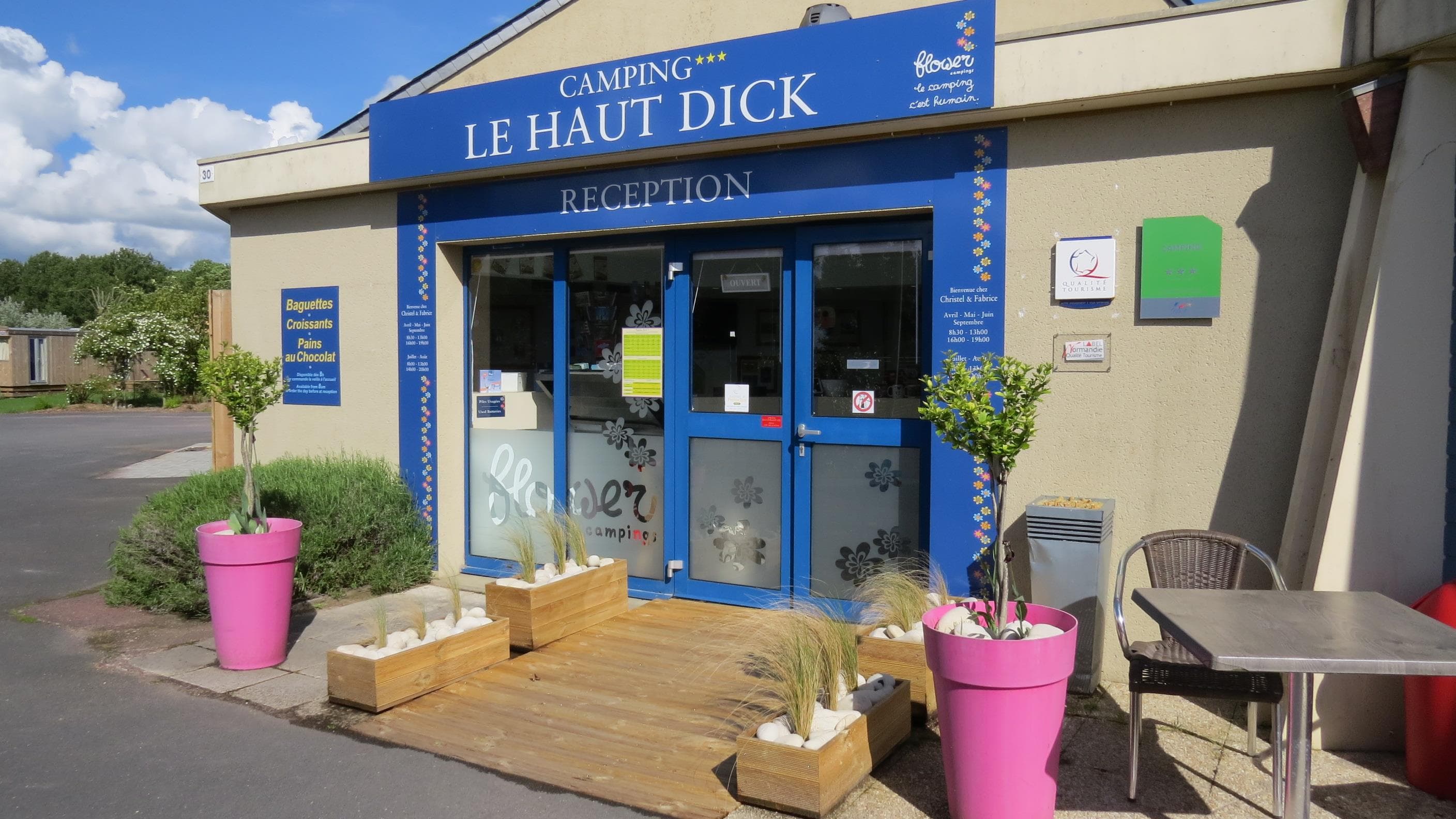 A scenery from Flower Camping Le Haut Dick