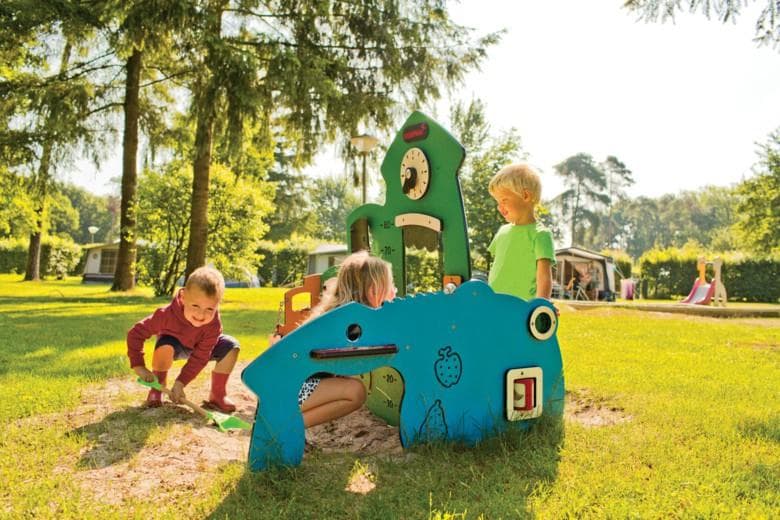 A scenery from Camping De Kleine Wolf